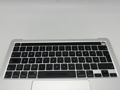 Macbook Pro 13" A2289 2020 Topcase Tastatur Trackpad Silber Akku #T612