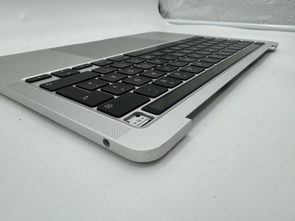 Macbook Pro 13" A2289 2020 Topcase Tastatur Trackpad Silber Akku #T612