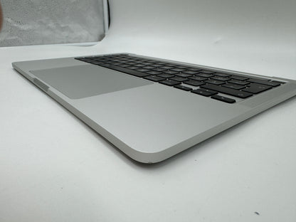 Macbook Pro 13" A2289 2020 Topcase Tastatur Trackpad Silber Akku #T613