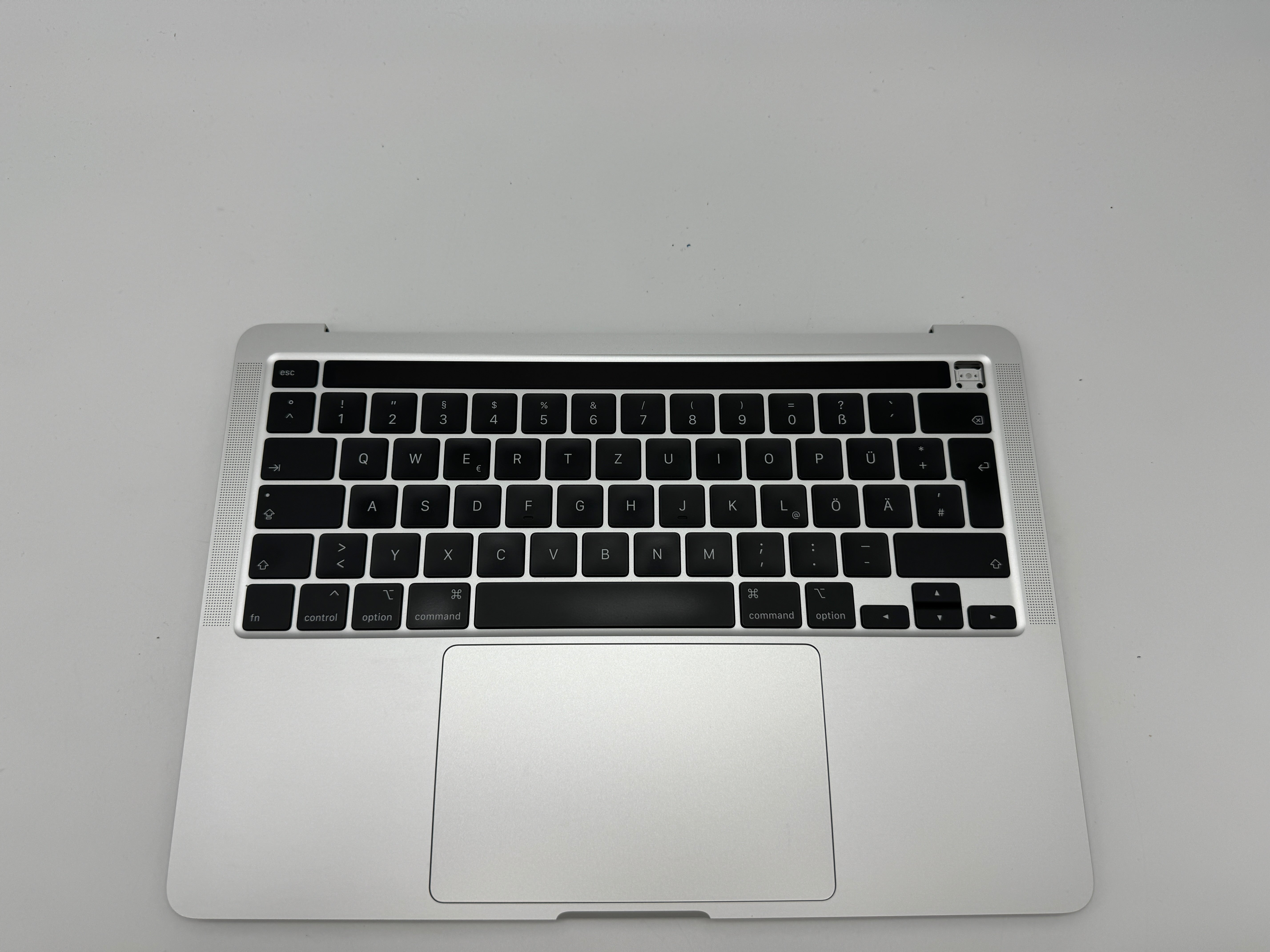 Macbook Pro 13" A2289 2020 Topcase Tastatur Trackpad Silber Akku #T614