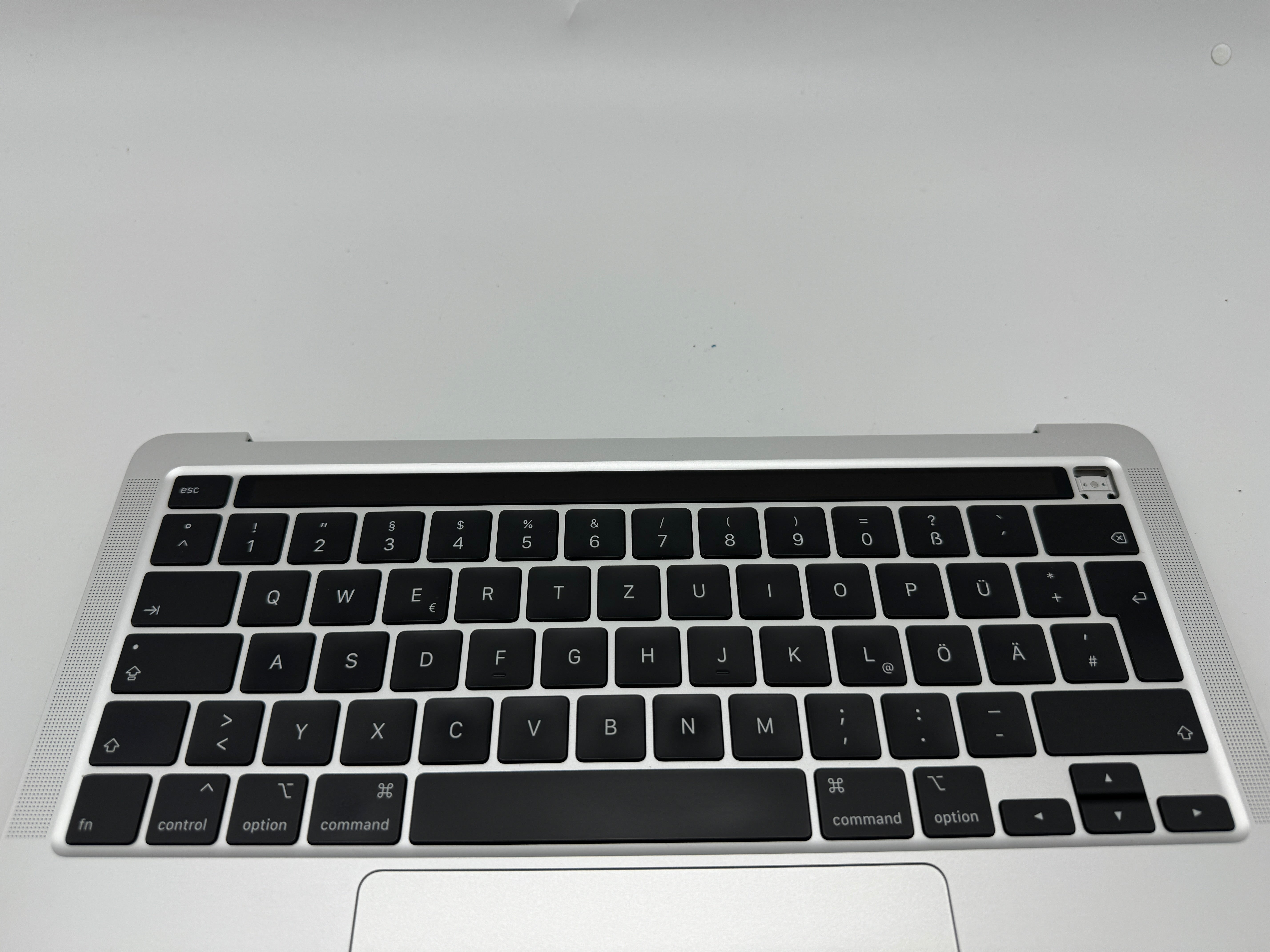 Macbook Pro 13" A2289 2020 Topcase Tastatur Trackpad Silber Akku #T614