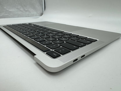 Macbook Pro 13" A2289 2020 Topcase Tastatur Trackpad Silber Akku #T614