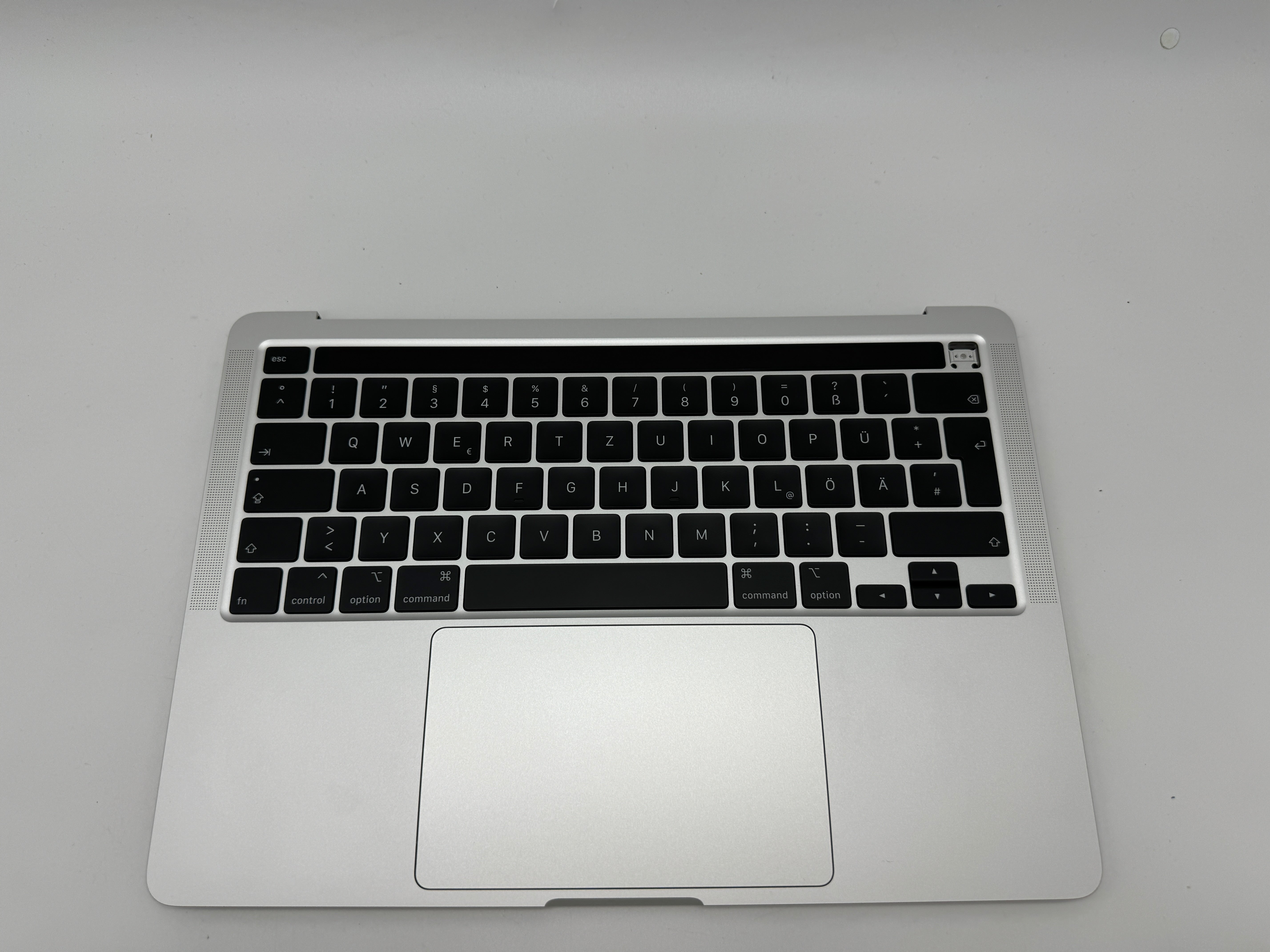 Macbook Pro 13" A2289 2020 Topcase Tastatur Trackpad Silber Akku #T615