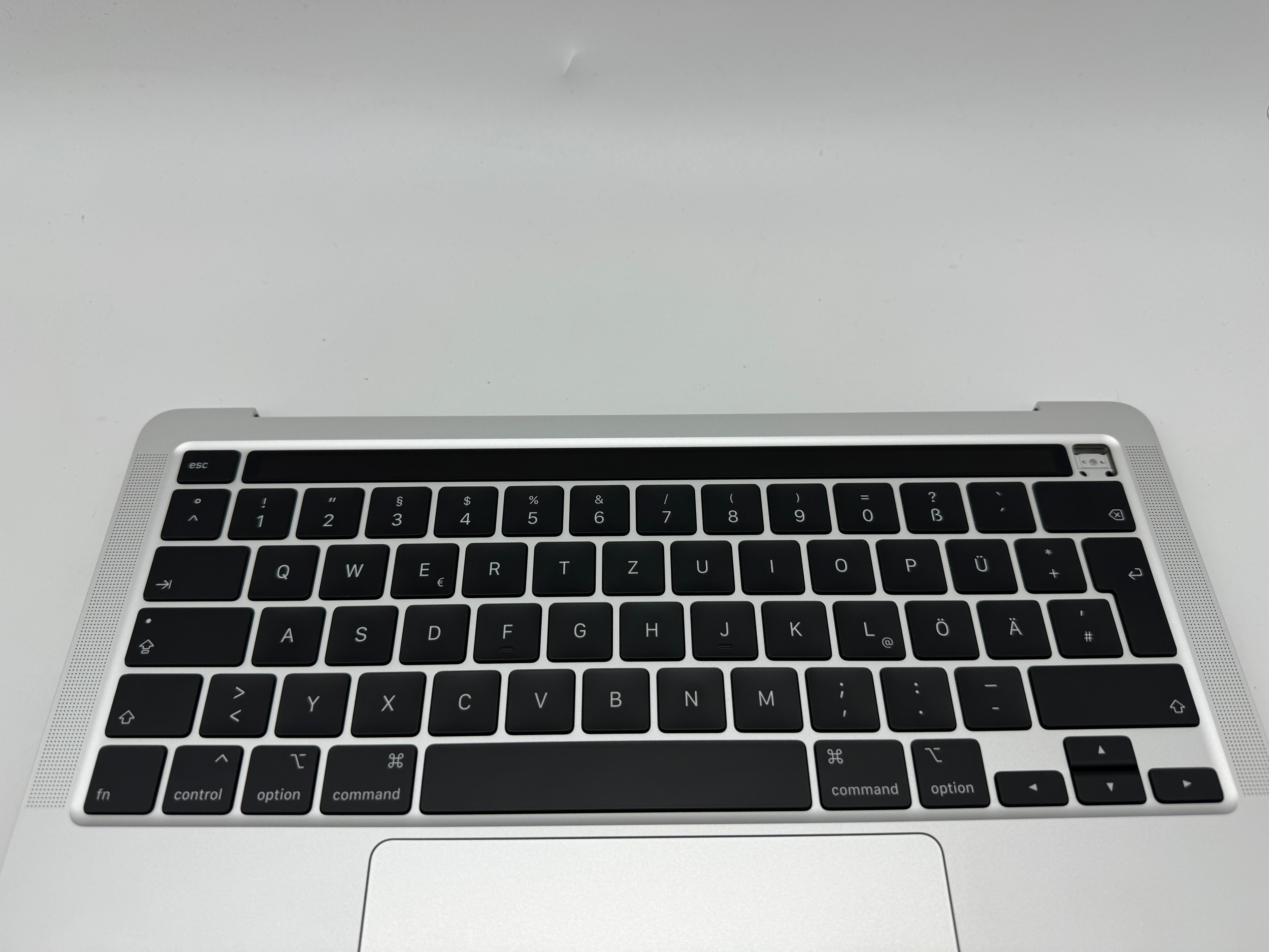 Macbook Pro 13" A2289 2020 Topcase Tastatur Trackpad Silber Akku #T615