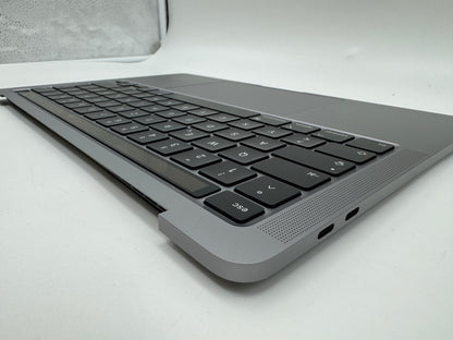 Macbook Pro 13" A2289 2020 Topcase Tastatur Trackpad Spacegrau Akku #T617