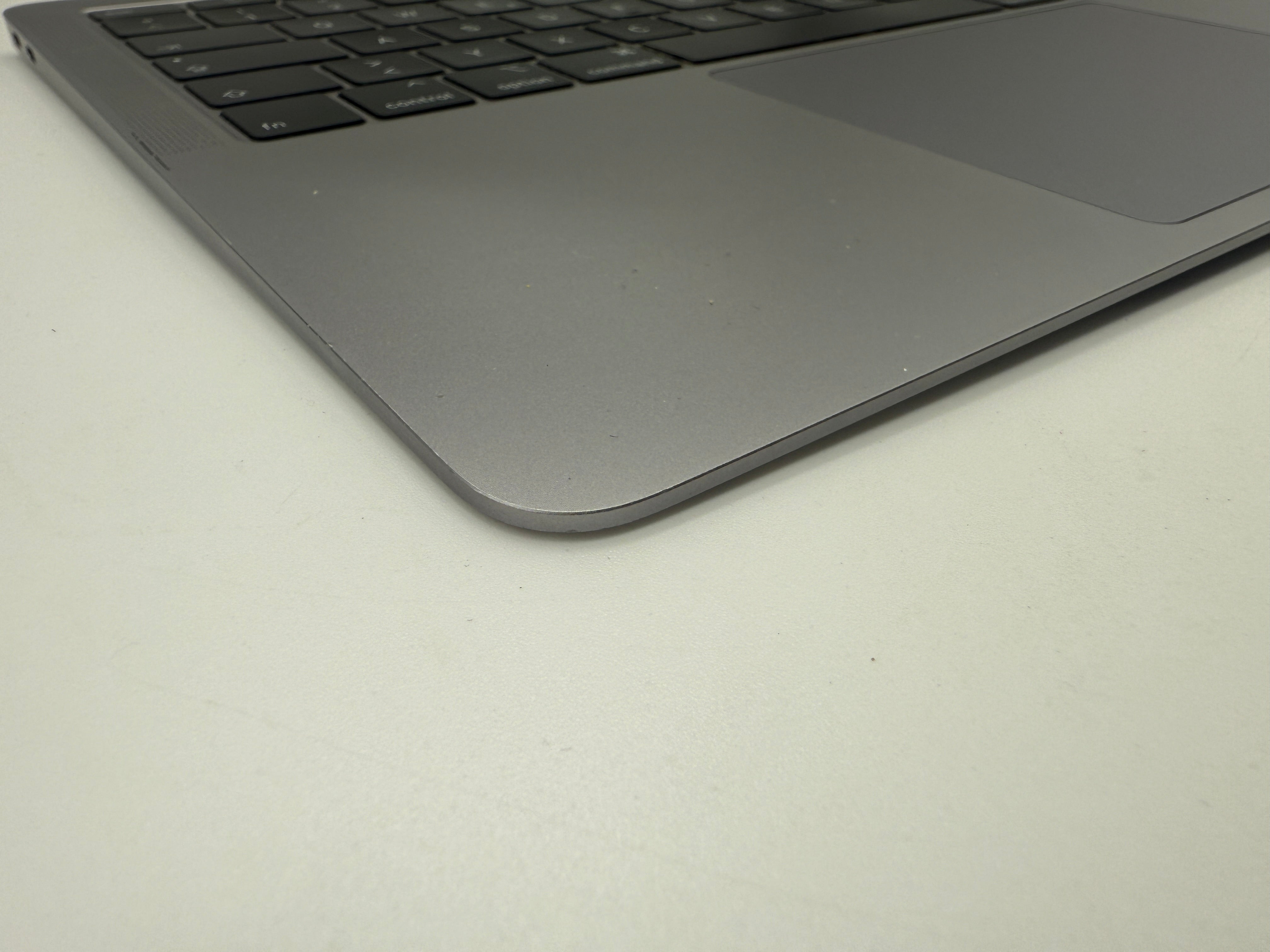 Macbook Air 13" 2018 2019 A1932 Topcase QWERTZ Trackpad Tastatur Grau #T737