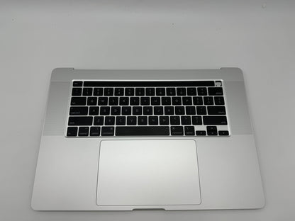 MacBook Pro 16" 2019 A2141 Silber Akku Topcase Tastatur QWERTY #T138