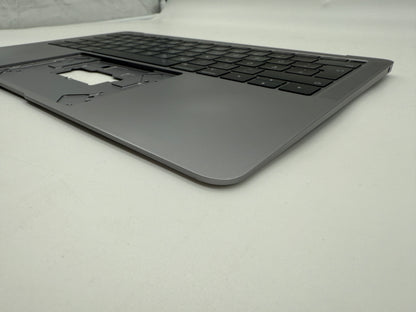 Macbook Air 13" 2018 2019 A1932 Topcase QWERTZ Tastatur Grau #T744