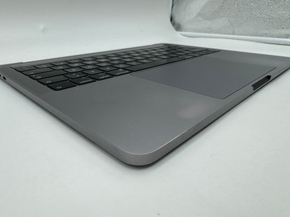 Macbook Pro 13" A1989 2018 2019 Topcase Tastatur QWERTZ Trackpad Spacegrau #T622