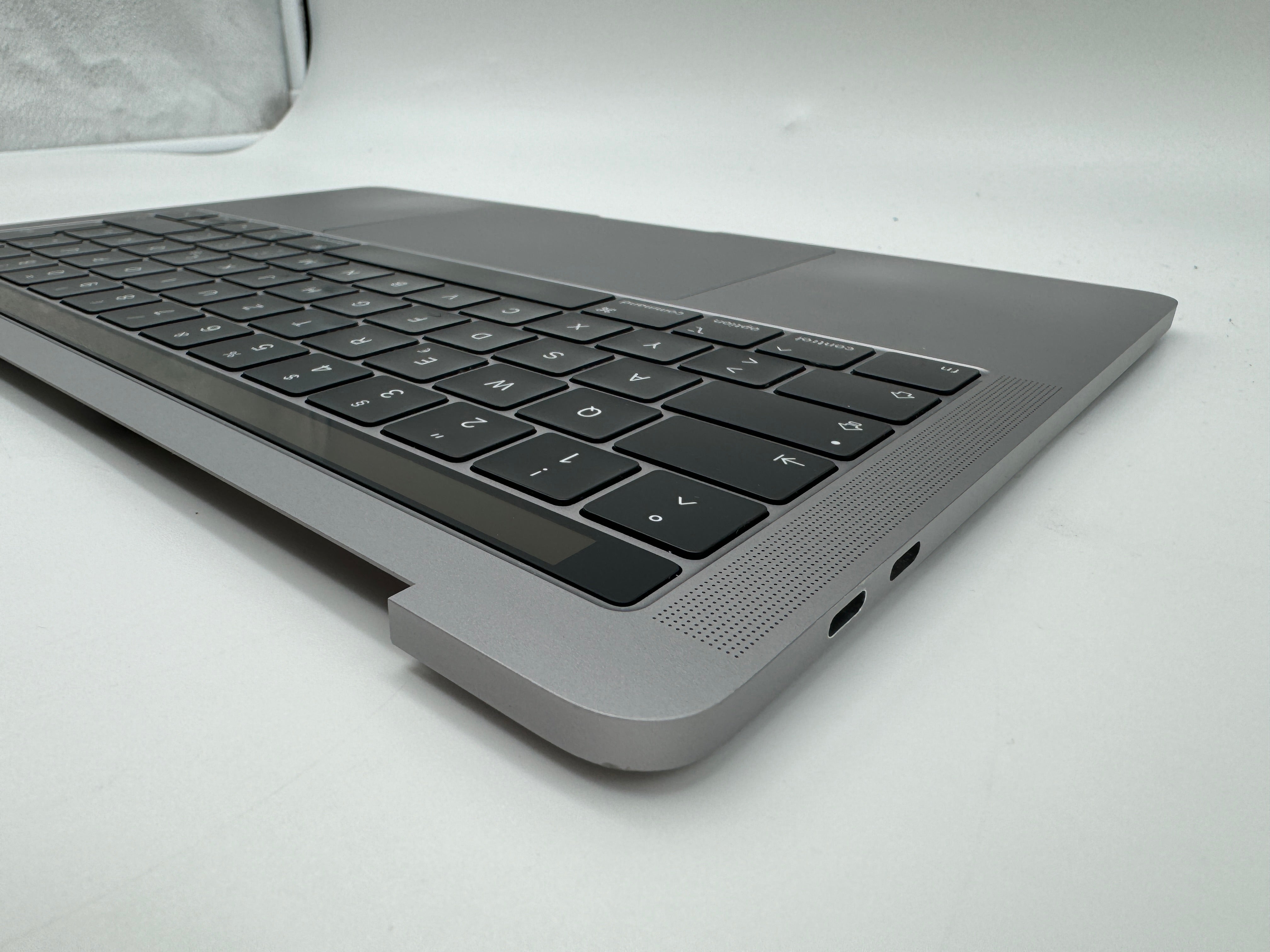 Macbook Pro 13" A1989 2018 2019 Topcase Tastatur QWERTZ Trackpad Spacegrau #T622