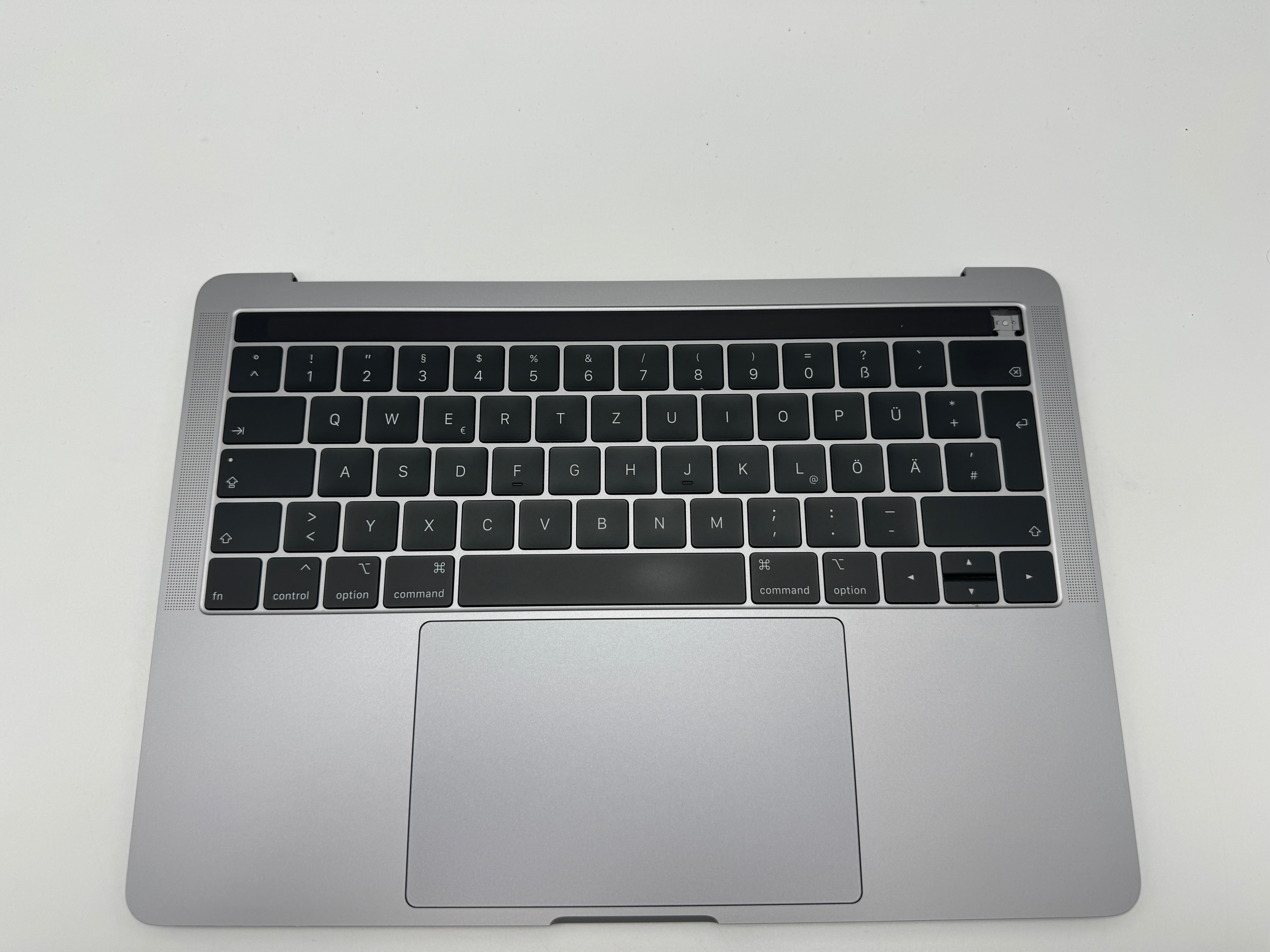 Macbook Pro 13" A1989 2018 2019 Topcase Tastatur QWERTZ Trackpad Spacegrau #T623