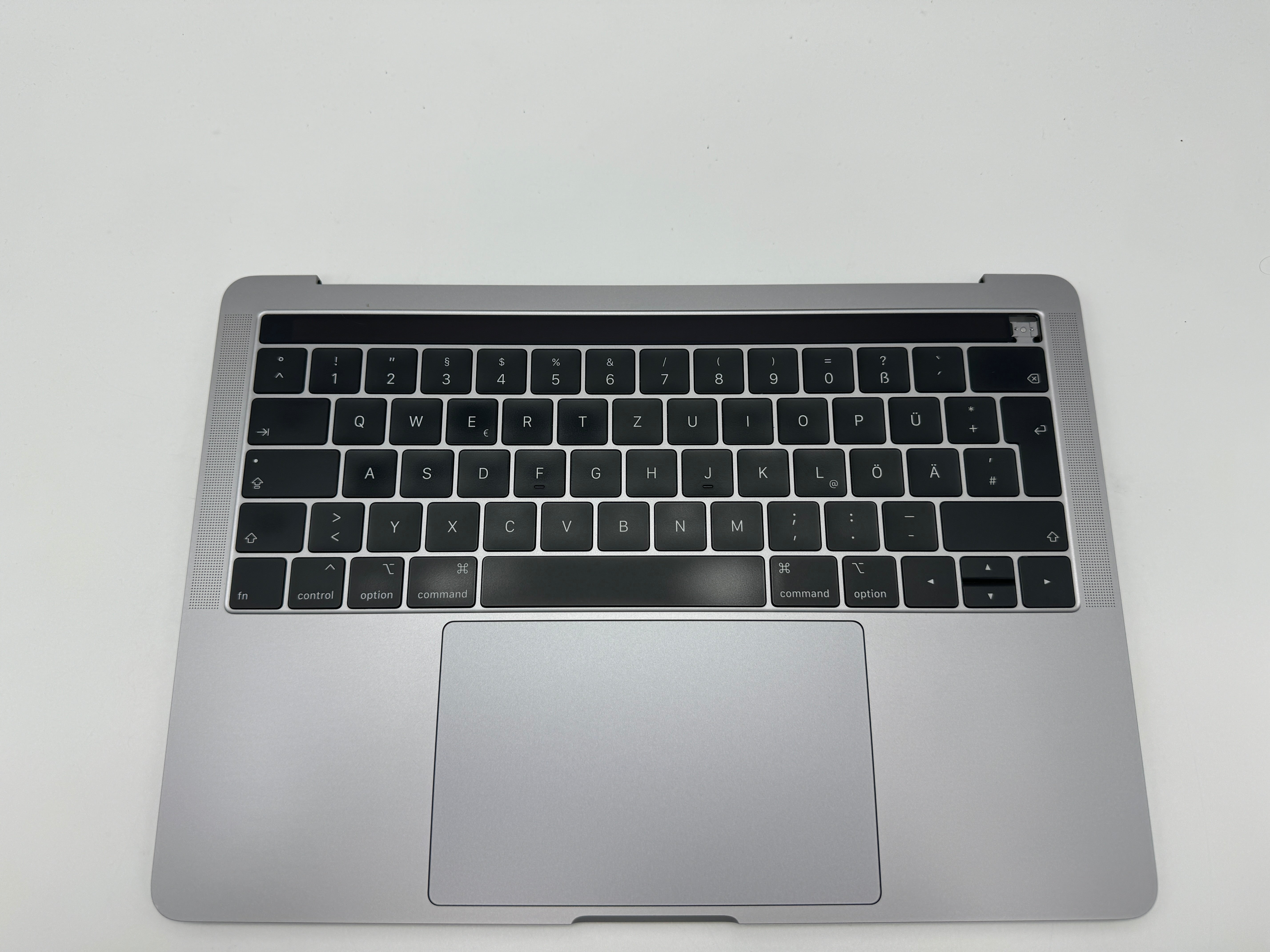 Macbook Pro 13" A1989 2018 2019 Topcase Tastatur QWERTZ Trackpad Spacegrau #T624