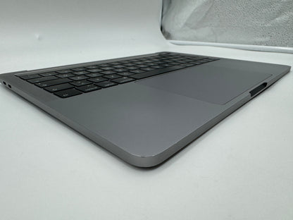 Macbook Pro 13" A1989 2018 2019 Topcase Tastatur QWERTZ Trackpad Spacegrau #T624