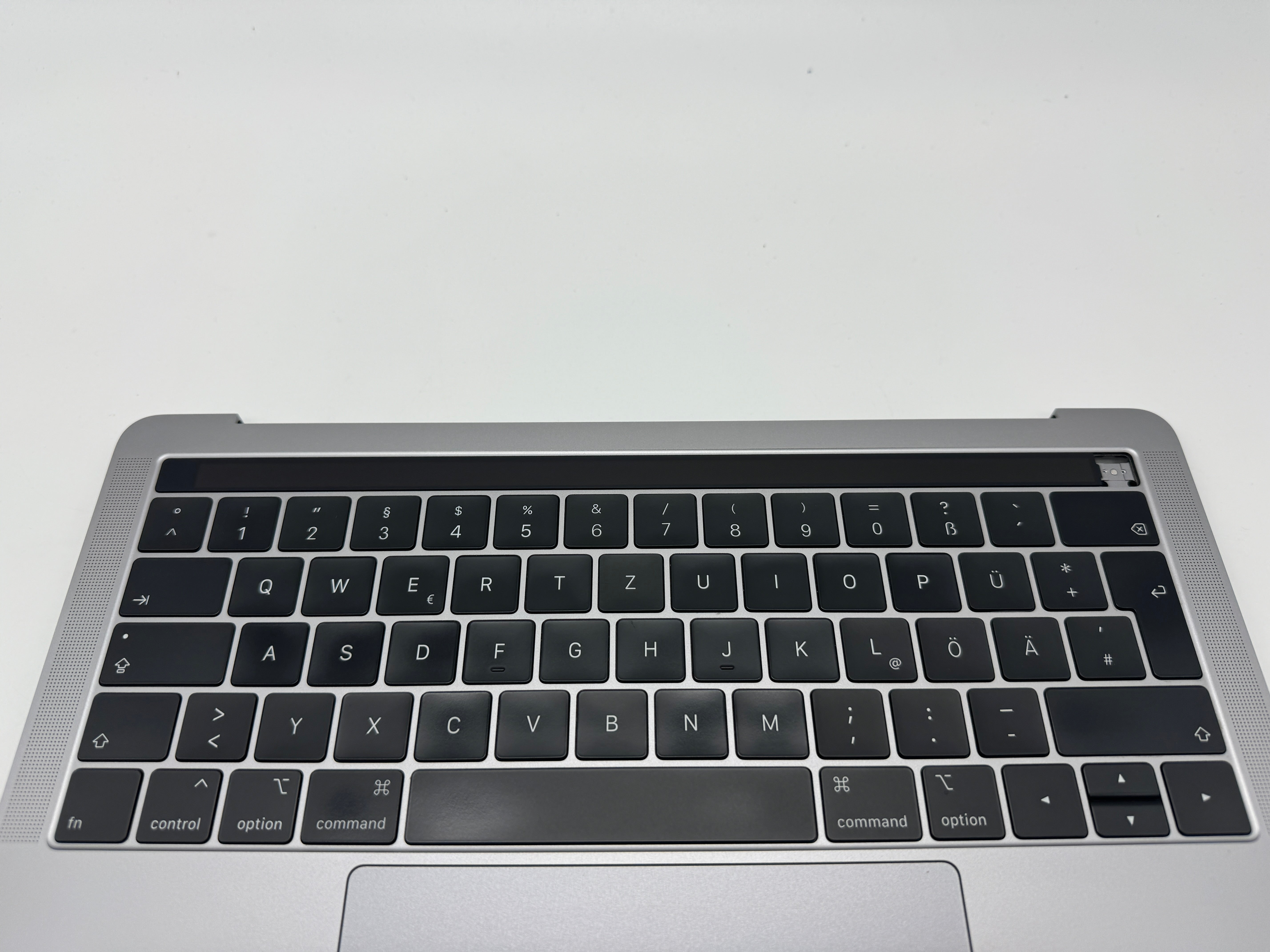 Macbook Pro 13" A1989 2018 2019 Topcase Tastatur QWERTZ Trackpad Spacegrau #T625