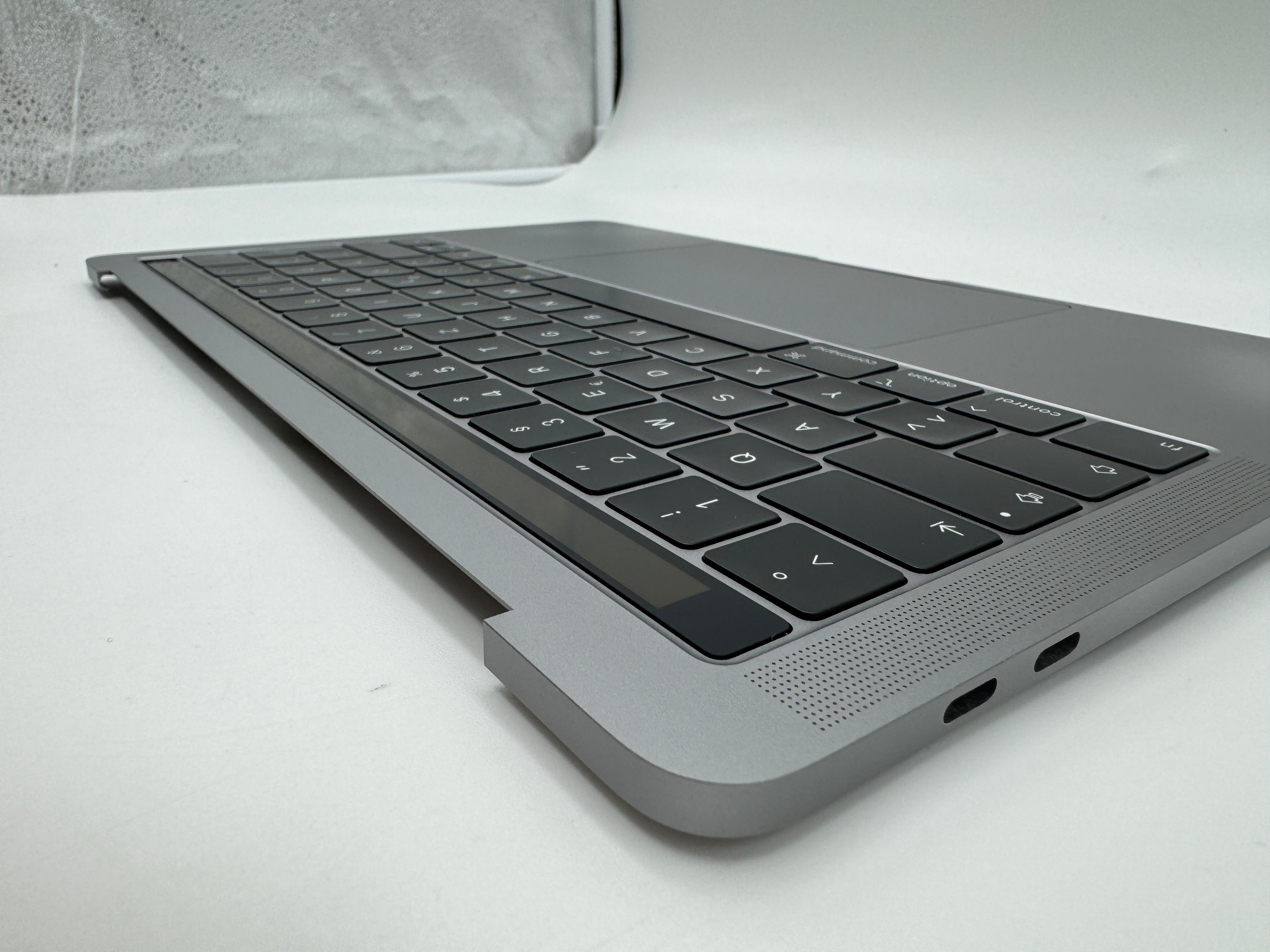 Macbook Pro 13" A1989 2018 2019 Topcase Tastatur QWERTZ Trackpad Spacegrau #T625