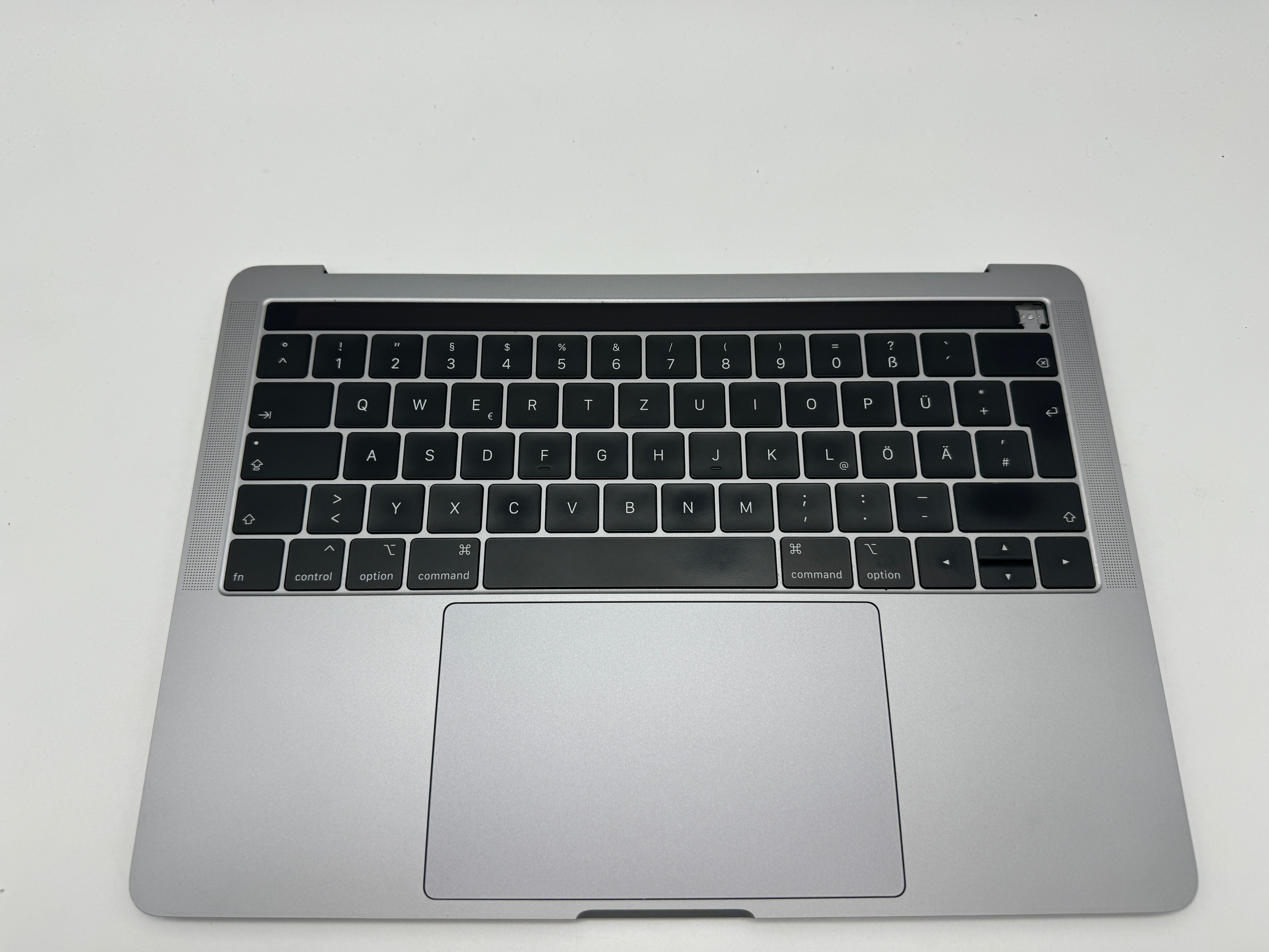 Macbook Pro 13" A1989 2018 2019 Topcase Tastatur QWERTZ Trackpad Spacegrau #T626