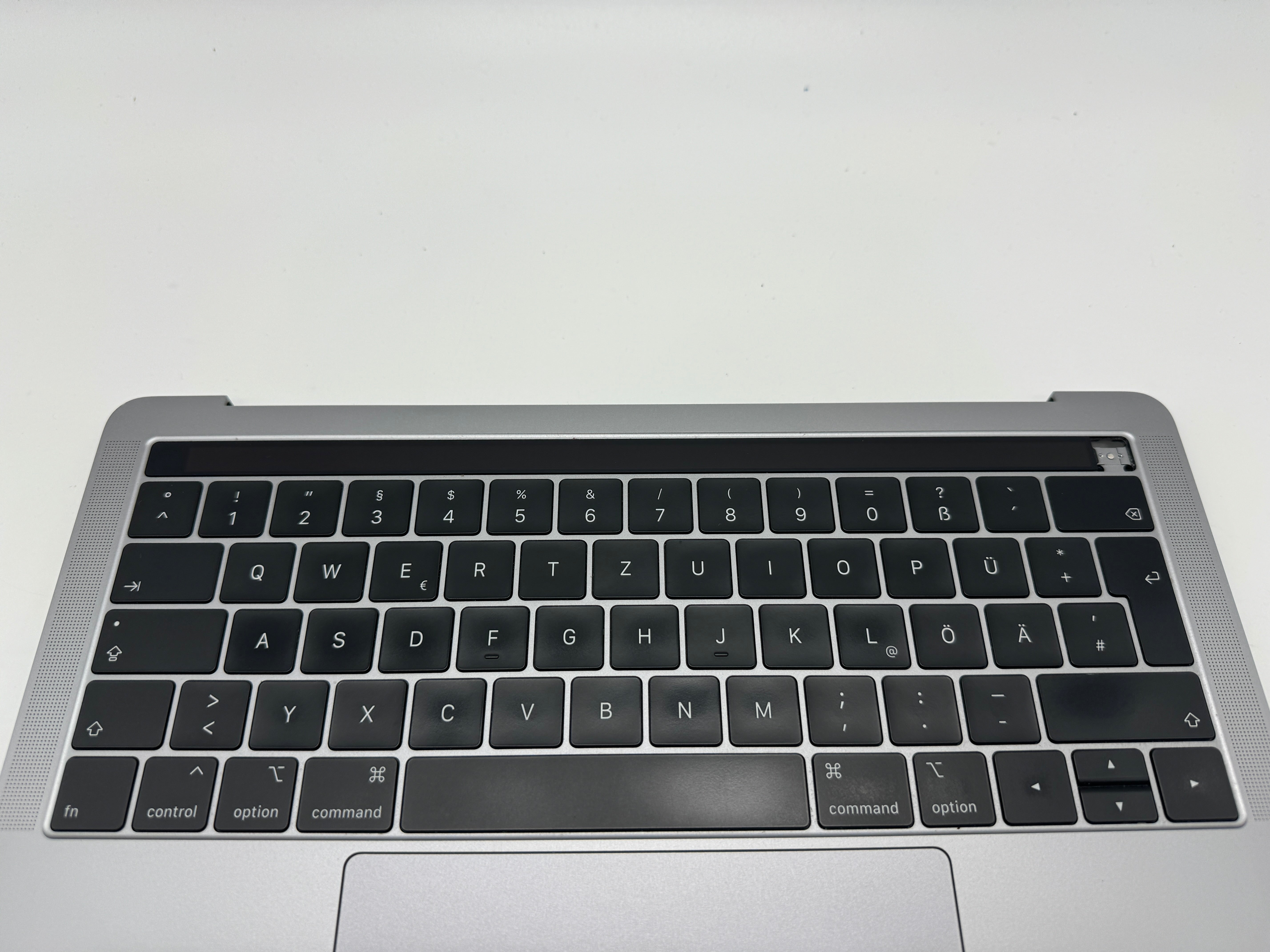 Macbook Pro 13" A1989 2018 2019 Topcase Tastatur QWERTZ Trackpad Spacegrau #T626