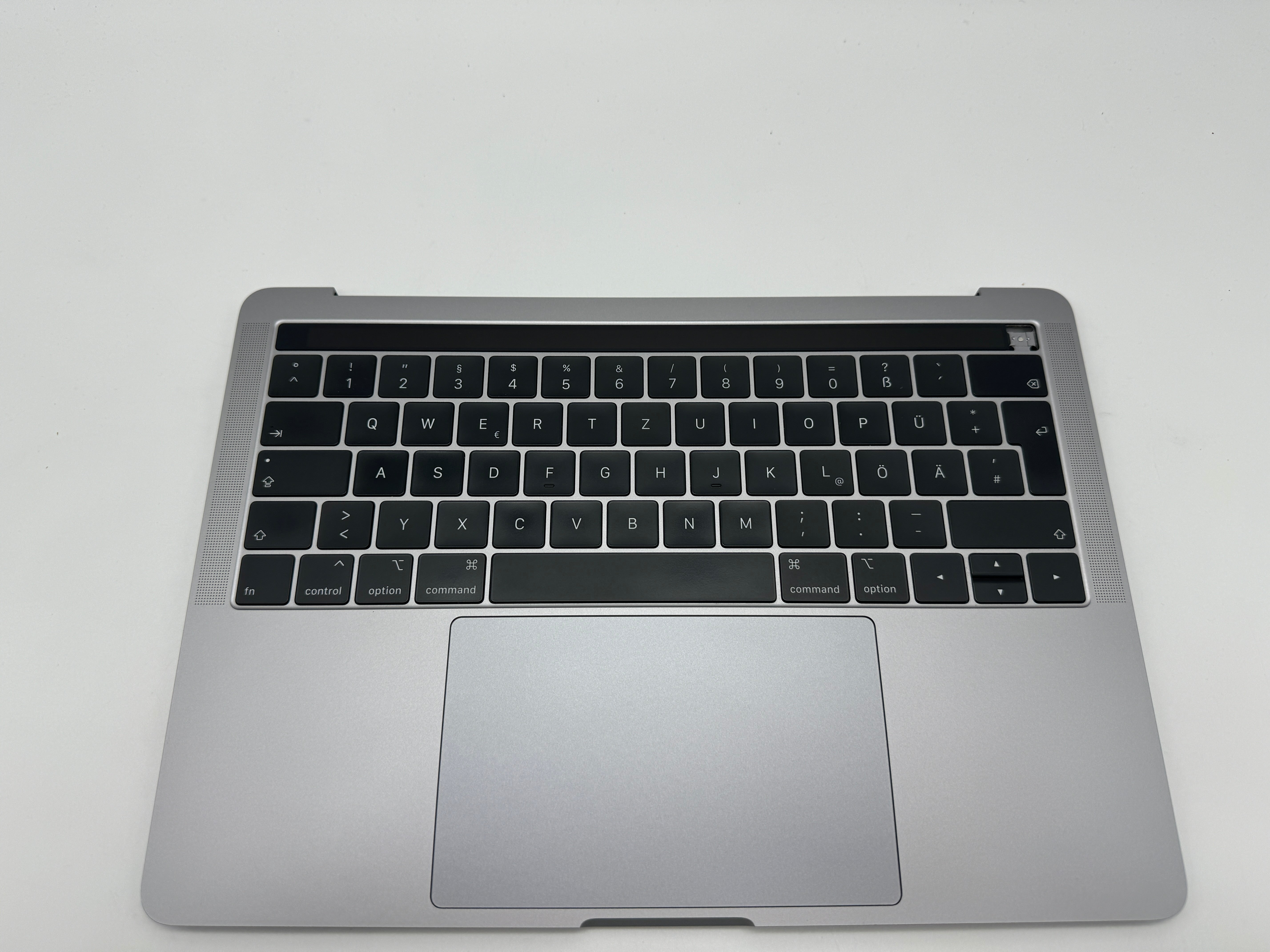 Macbook Pro 13" A1989 2018 2019 Topcase Tastatur QWERTZ Trackpad Spacegrau #T627