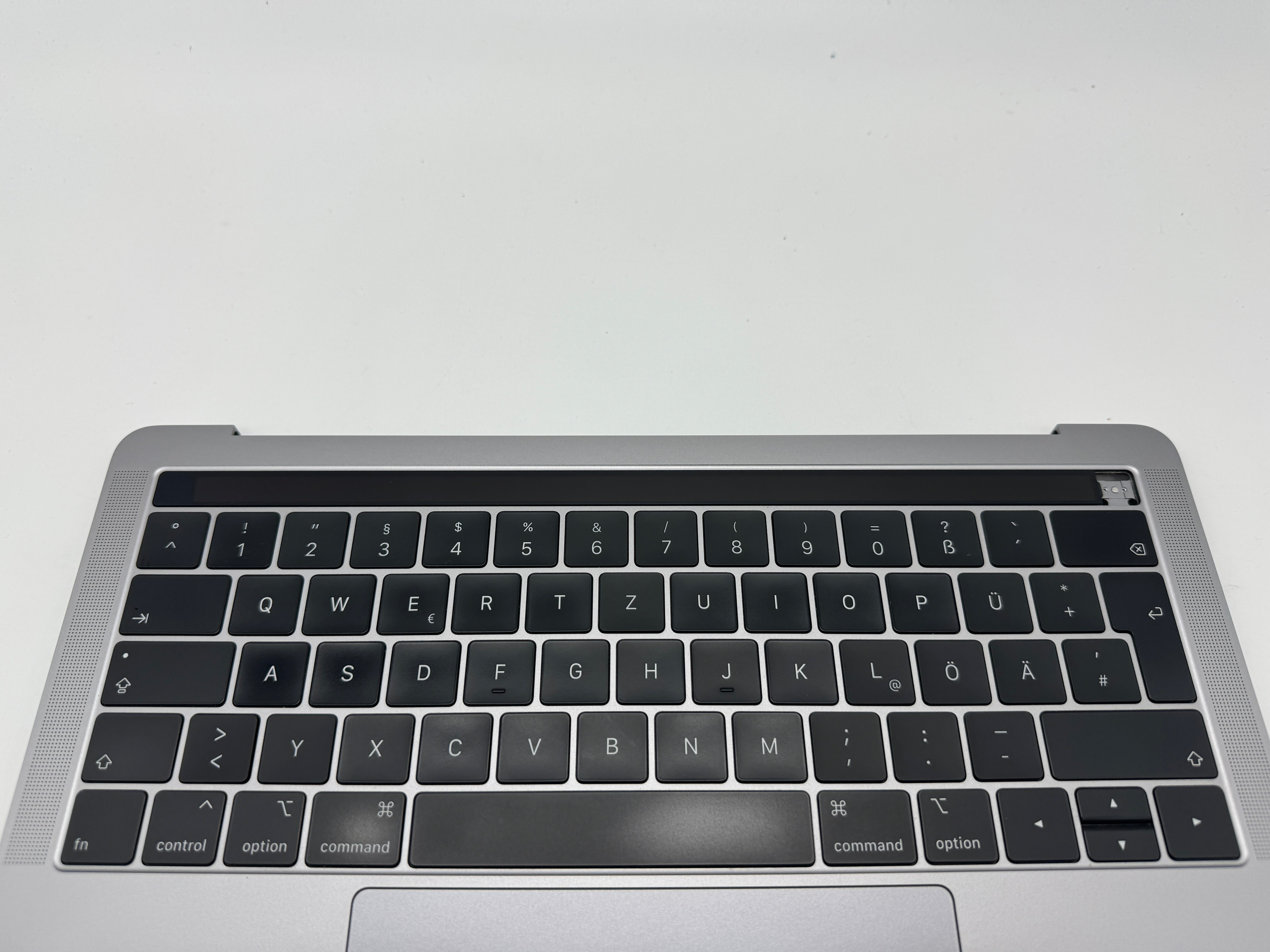 Macbook Pro 13" A1989 2018 2019 Topcase Tastatur QWERTZ Trackpad Spacegrau #T627