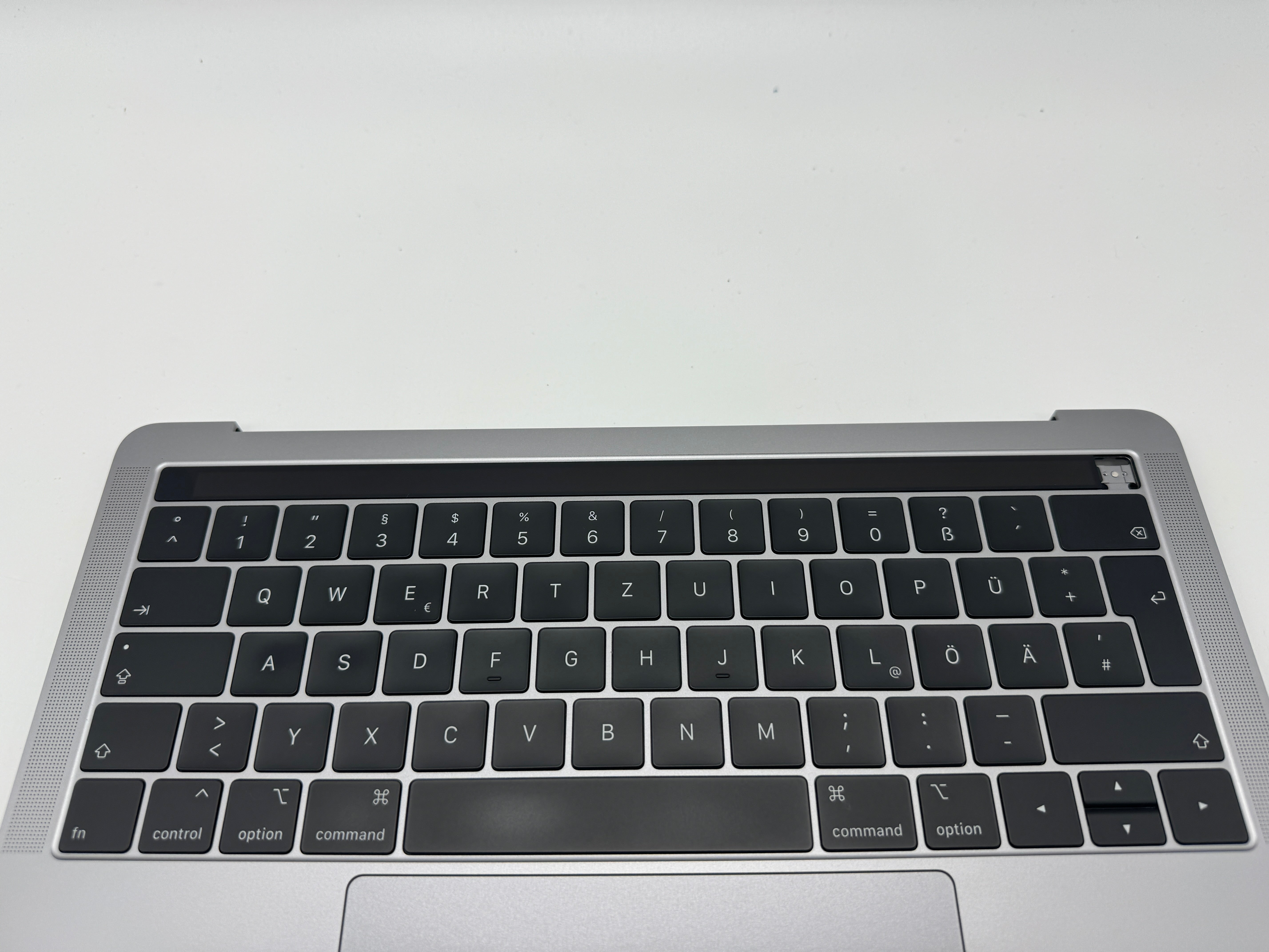 Macbook Pro 13" A1989 2018 2019 Topcase Tastatur QWERTZ Trackpad Spacegrau #T628