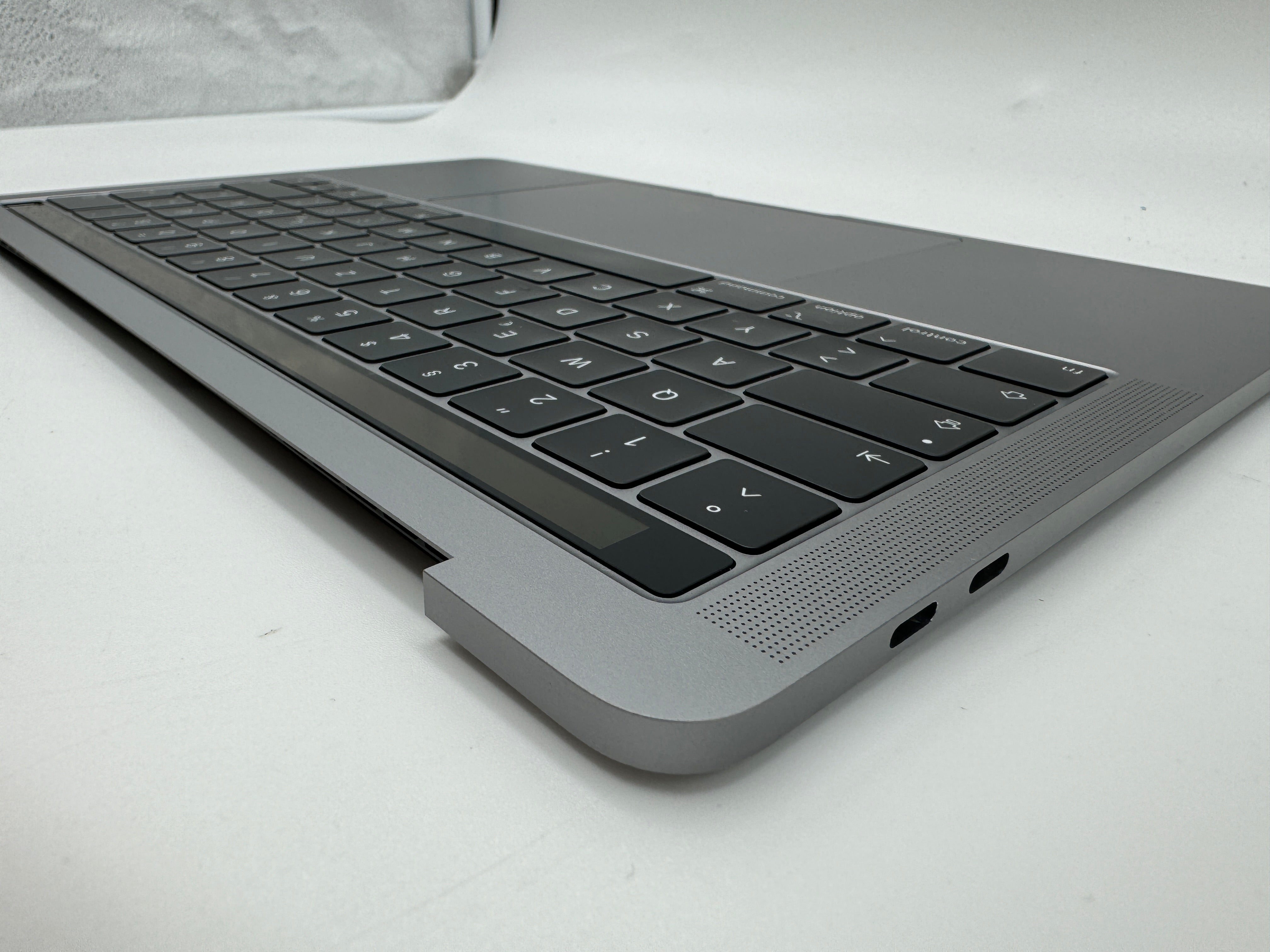 Macbook Pro 13" A1989 2018 2019 Topcase Tastatur QWERTZ Trackpad Spacegrau #T628