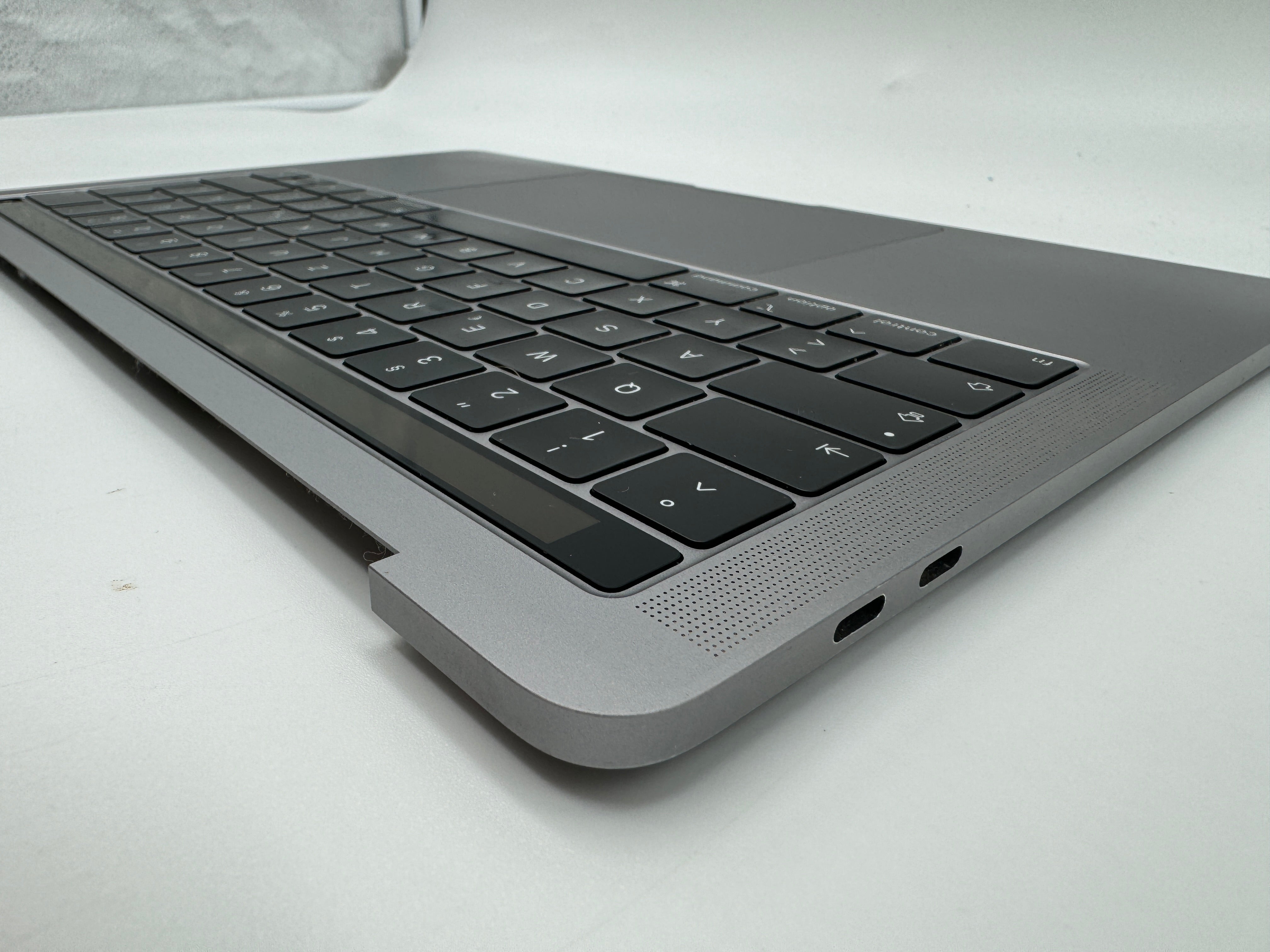 Macbook Pro 13" A1989 2018 2019 Topcase Tastatur QWERTZ Trackpad Spacegrau #T629