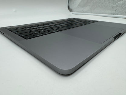 Macbook Pro 13" A1989 2018 2019 Topcase Tastatur QWERTZ Trackpad Spacegrau #T630