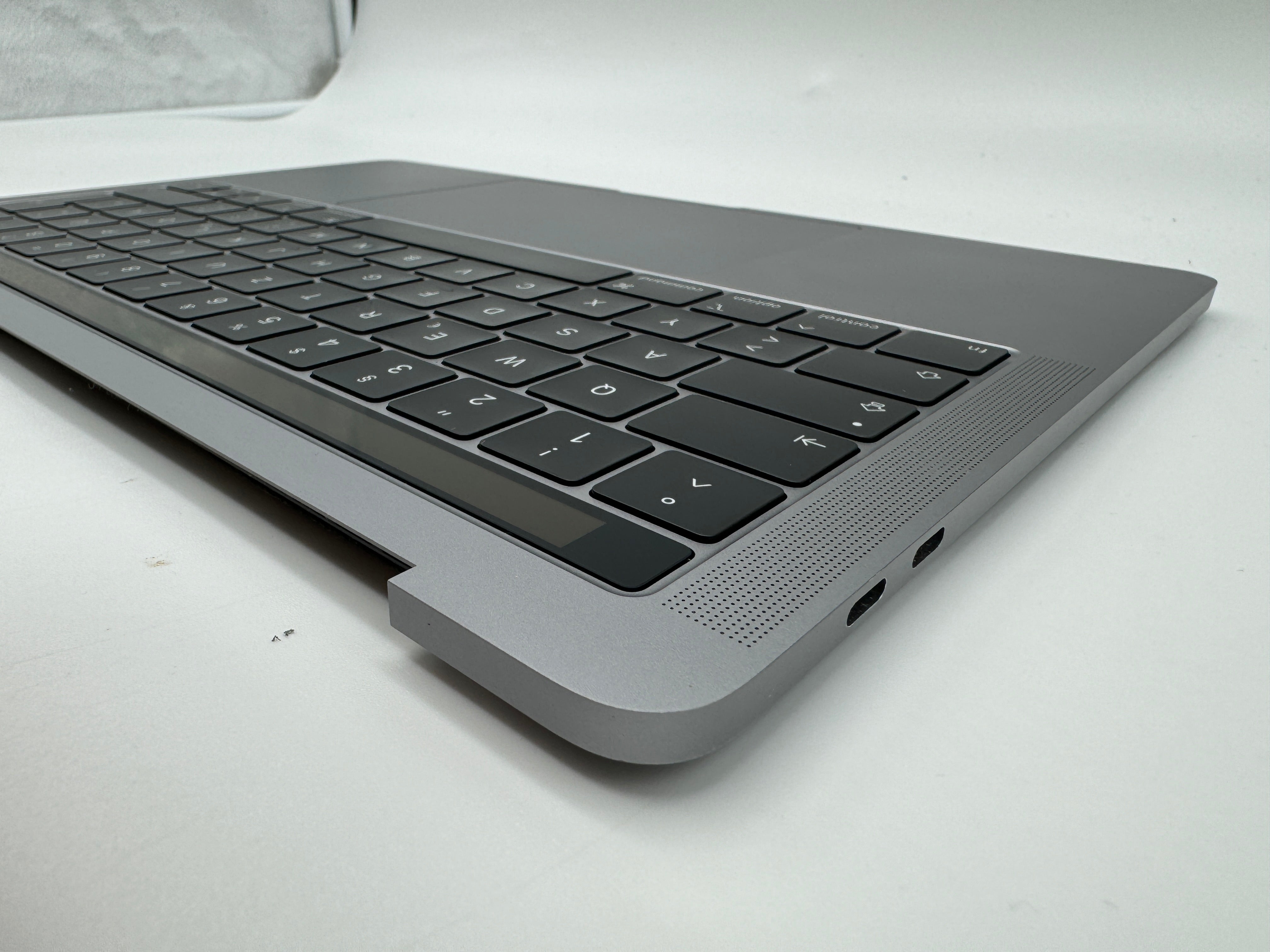 Macbook Pro 13" A1989 2018 2019 Topcase Tastatur QWERTZ Trackpad Spacegrau #T630