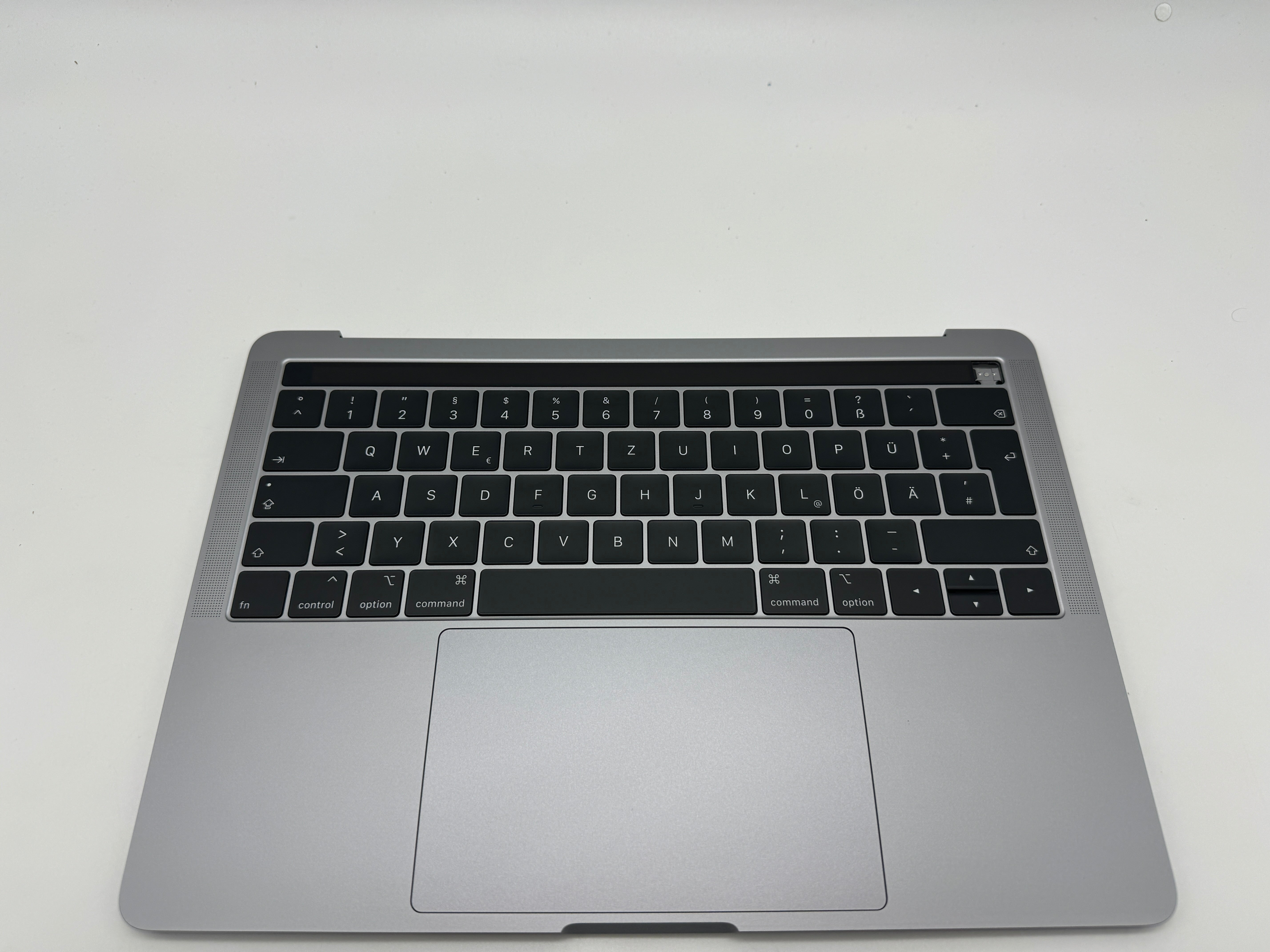 Macbook Pro 13" A1989 2018 2019 Topcase Tastatur QWERTZ Trackpad Spacegrau #T632