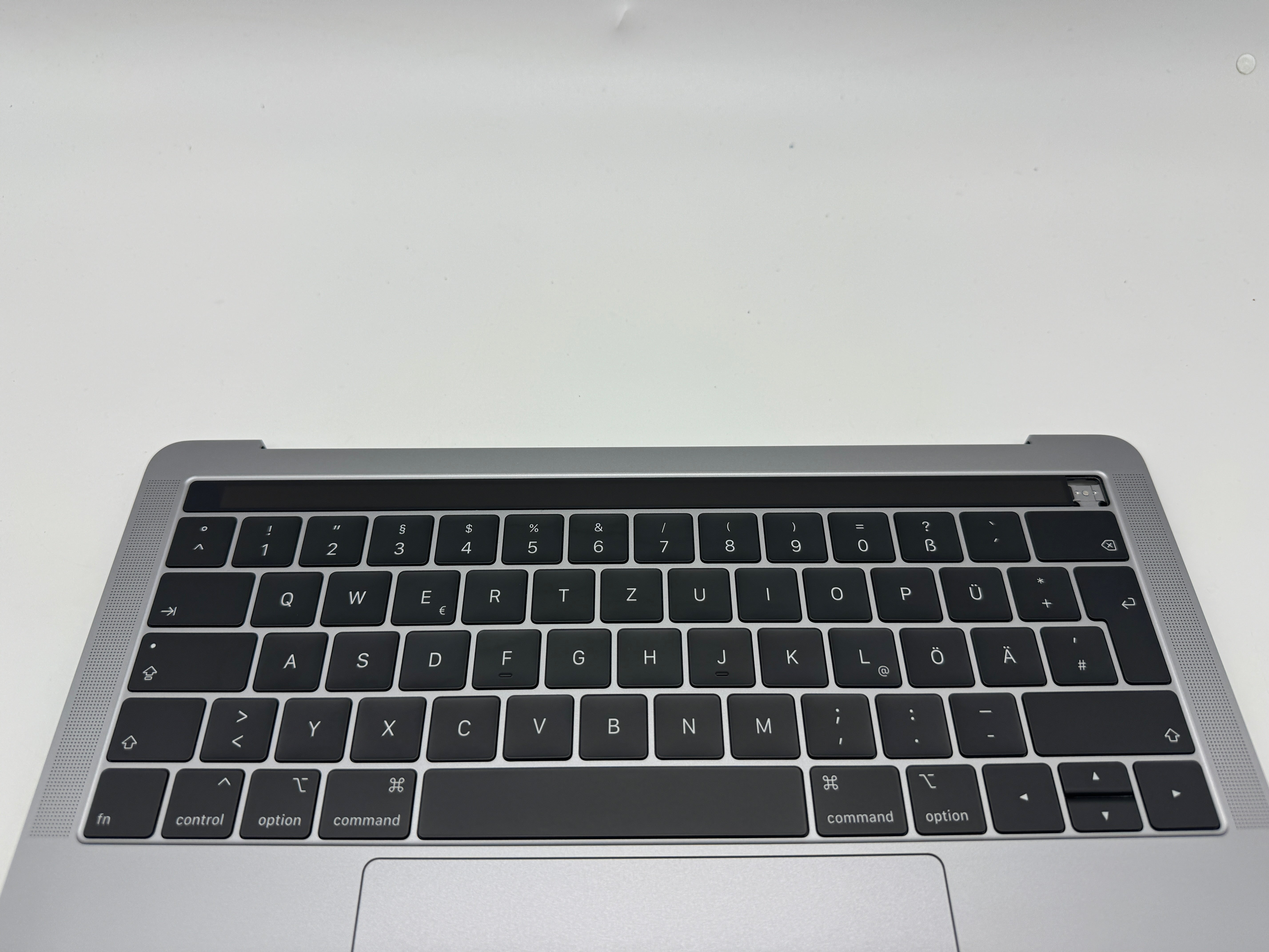 Macbook Pro 13" A1989 2018 2019 Topcase Tastatur QWERTZ Trackpad Spacegrau #T632