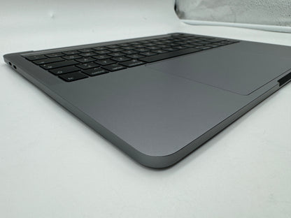 Macbook Pro 13" A1989 2018 2019 Topcase Tastatur QWERTZ Trackpad Spacegrau #T632