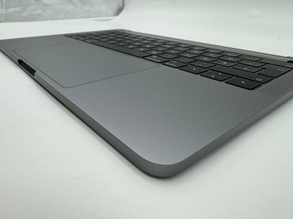 Macbook Pro 13" A1989 2018 2019 Topcase Tastatur QWERTZ Trackpad Spacegrau #T632