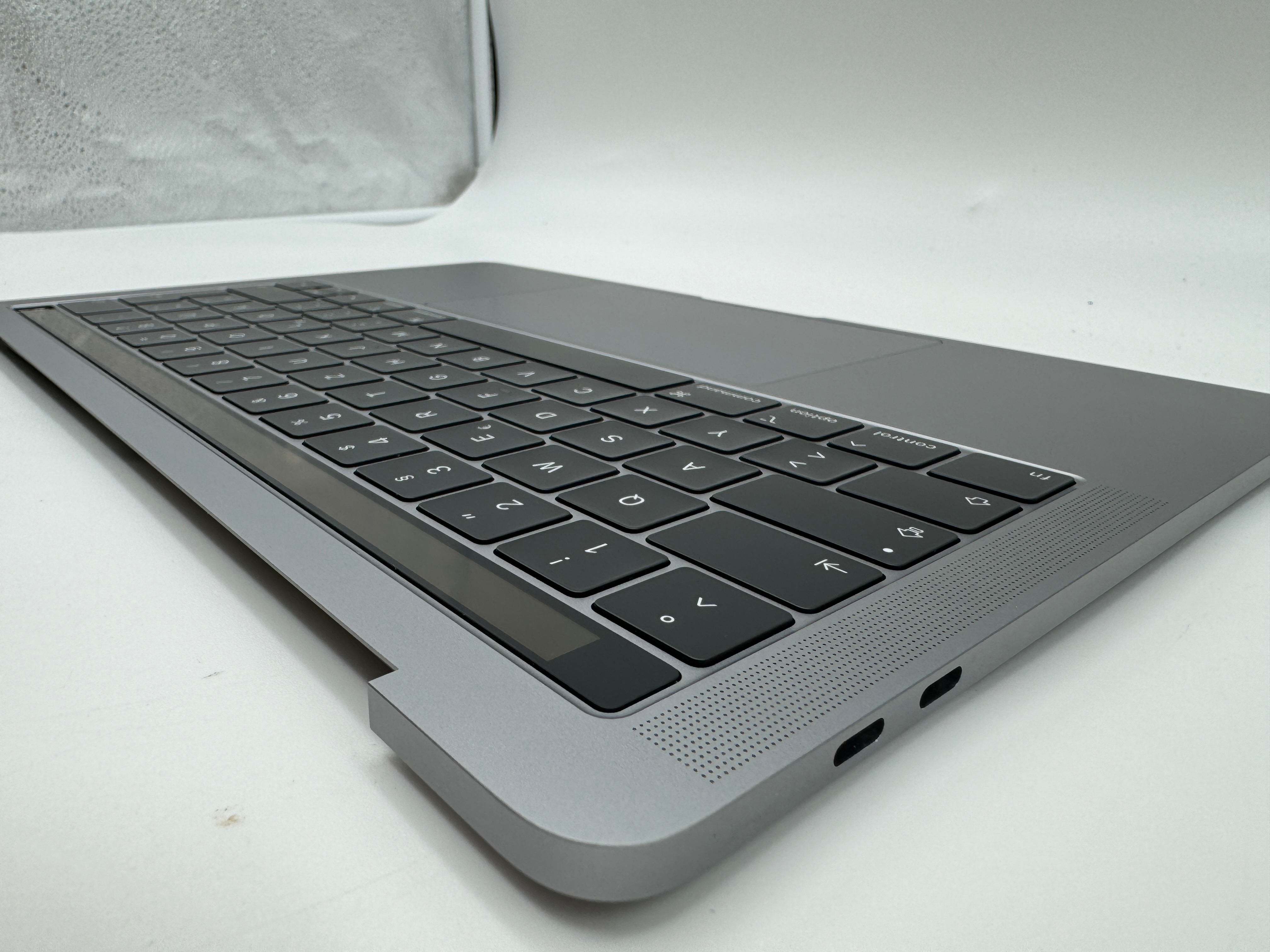 Macbook Pro 13" A1989 2018 2019 Topcase Tastatur QWERTZ Trackpad Spacegrau #T632