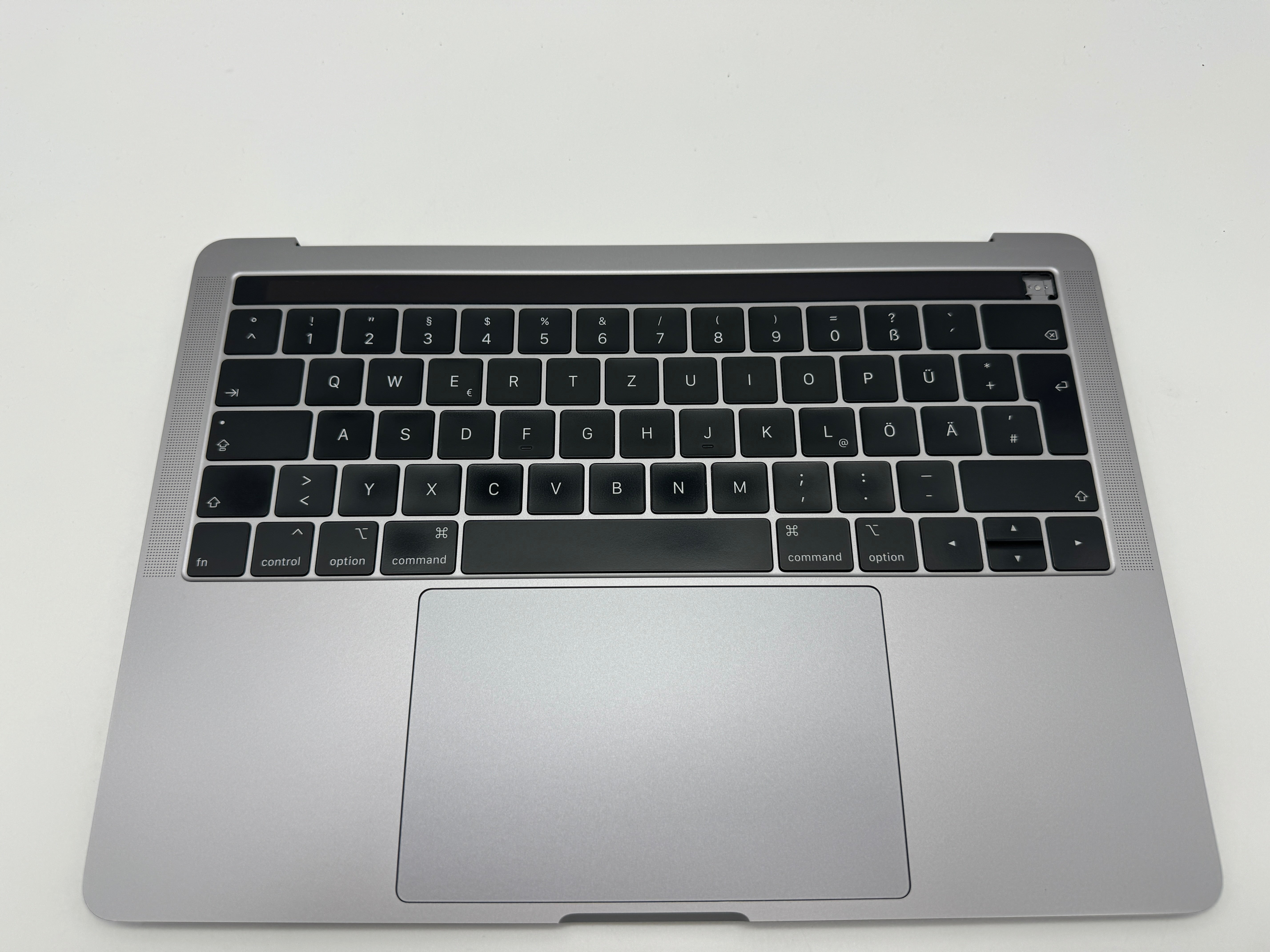 Macbook Pro 13" A1989 2018 2019 Topcase Tastatur QWERTZ Trackpad Spacegrau #T633