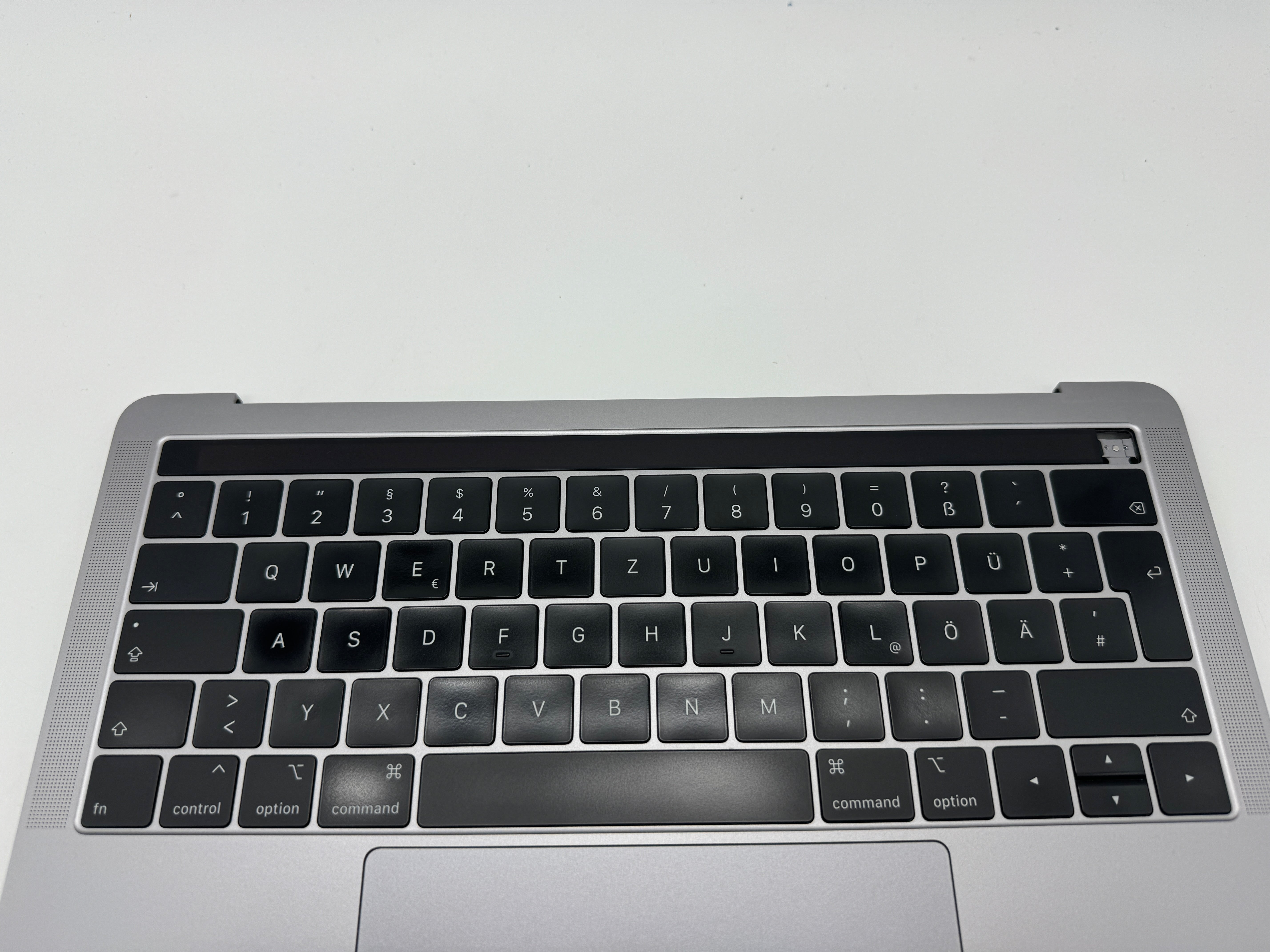 Macbook Pro 13" A1989 2018 2019 Topcase Tastatur QWERTZ Trackpad Spacegrau #T633