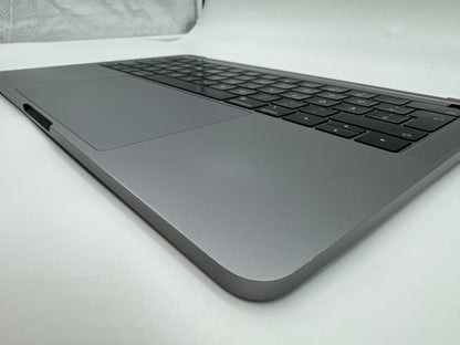 Macbook Pro 13" A1989 2018 2019 Topcase Tastatur QWERTZ Trackpad Spacegrau #T633