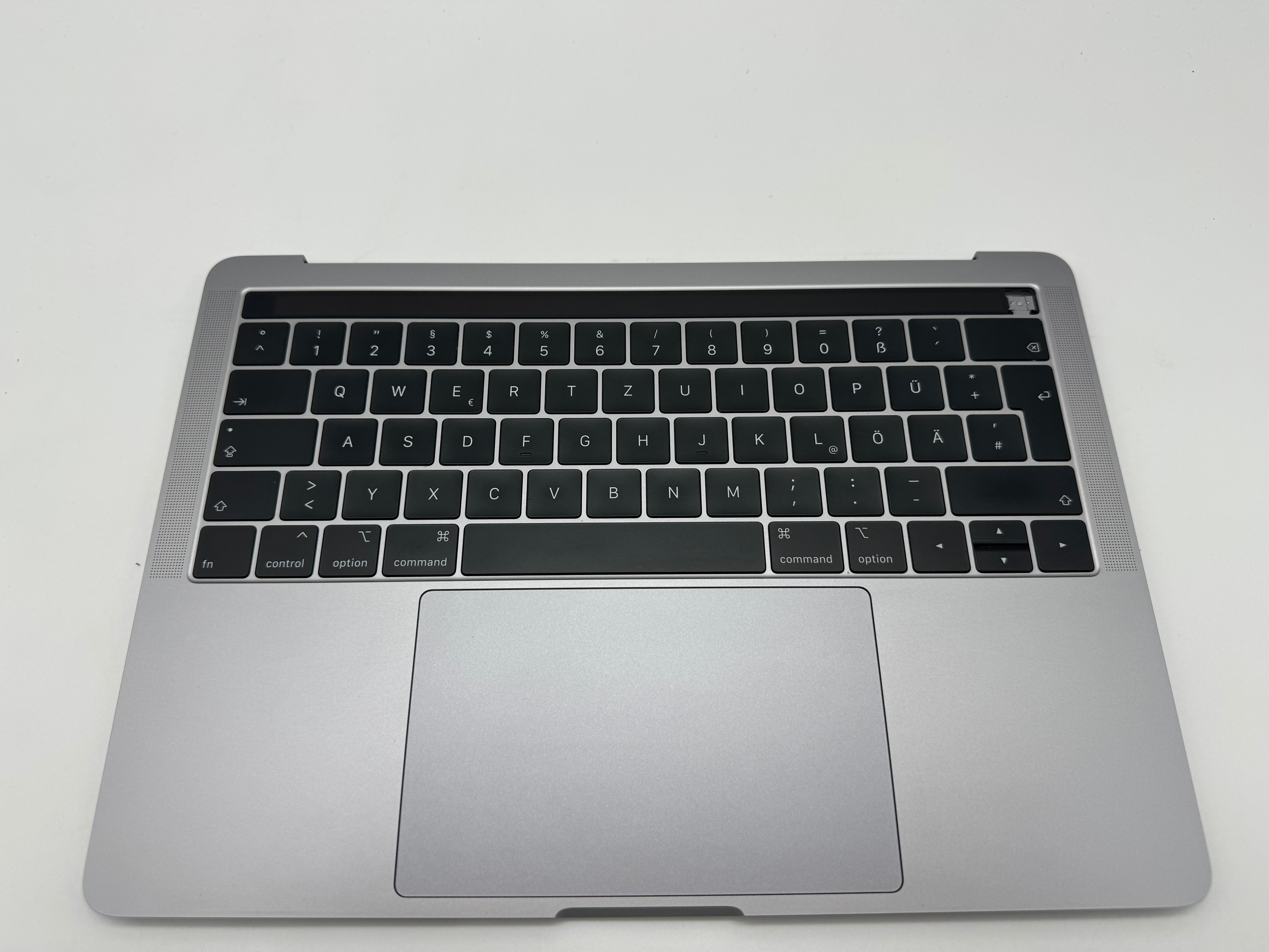 Macbook Pro 13" A1989 2018 2019 Topcase Tastatur QWERTZ Trackpad Spacegrau #T634