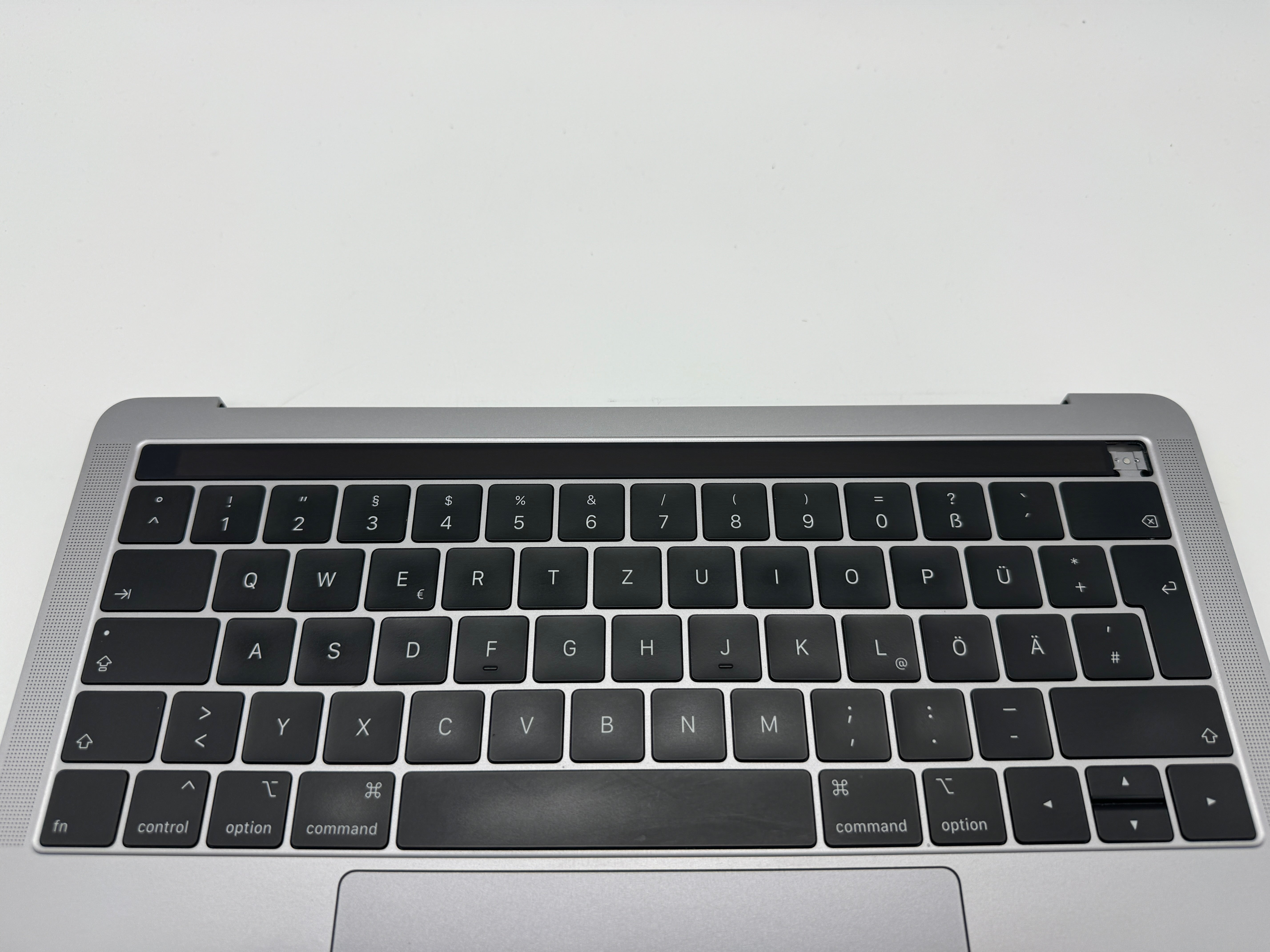 Macbook Pro 13" A1989 2018 2019 Topcase Tastatur QWERTZ Trackpad Spacegrau #T634