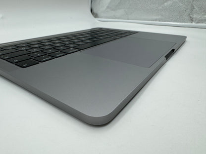 Macbook Pro 13" A1989 2018 2019 Topcase Tastatur QWERTZ Trackpad Spacegrau #T634