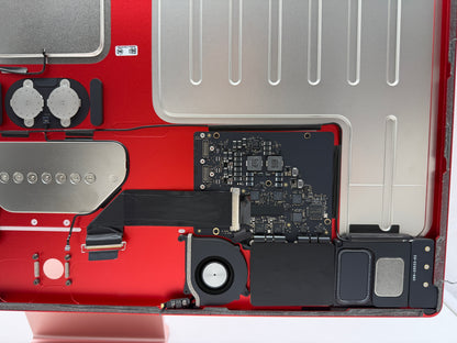 Apple iMac 24" 2021 A2438 Gehäuse Standfuß Lautsprecher Lüfter Rot #PSG3