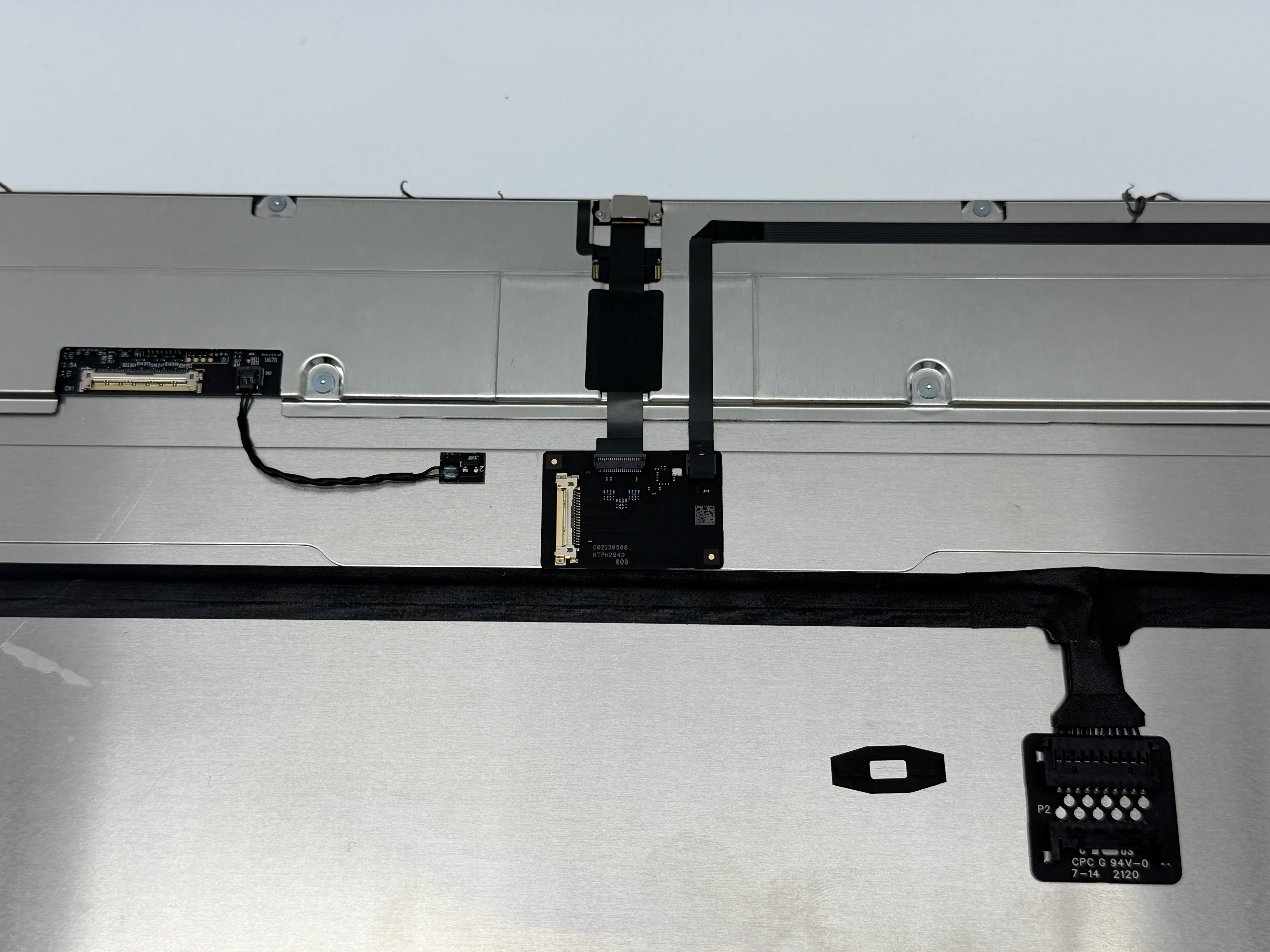 iMac 24" 4,5K M1 2021 A2438 A2439 Display Glas Gelb #D991