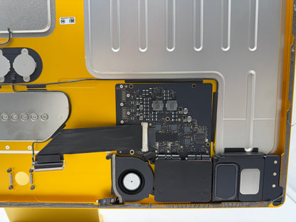 Apple iMac 24" 2021 A2438 Gehäuse Standfuß Lautsprecher Lüfter Gelb #PSG7