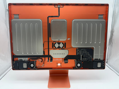 Apple iMac 24" 2021 A2438 Gehäuse Standfuß Lautsprecher Lüfter Orange #PSG8