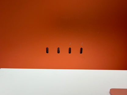 Apple iMac 24" 2021 A2438 Gehäuse Standfuß Lautsprecher Lüfter Orange #PSG8