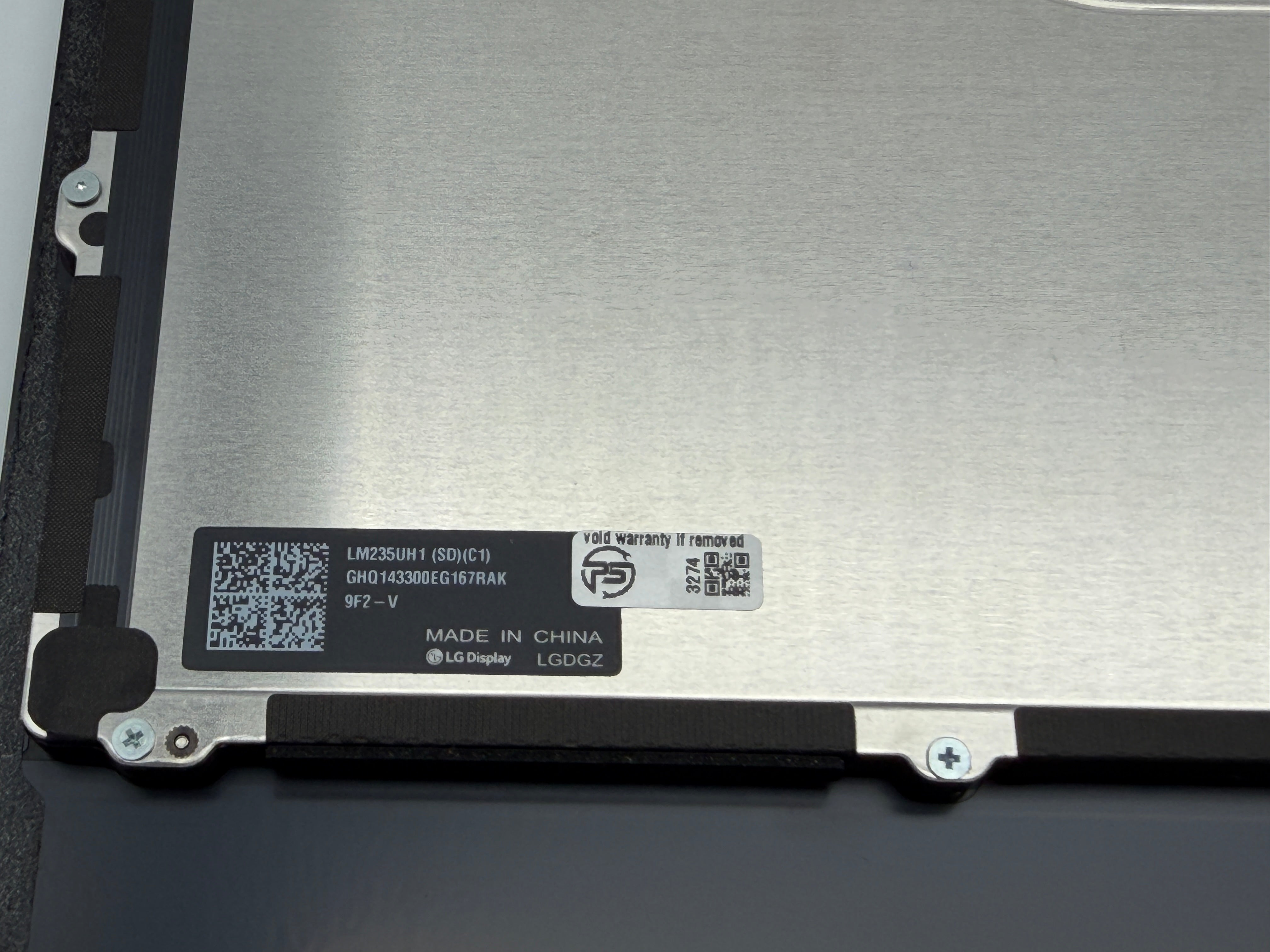 iMac 24" 4,5K M1 2021 A2438 A2439 Display Glas Grün Green #D993