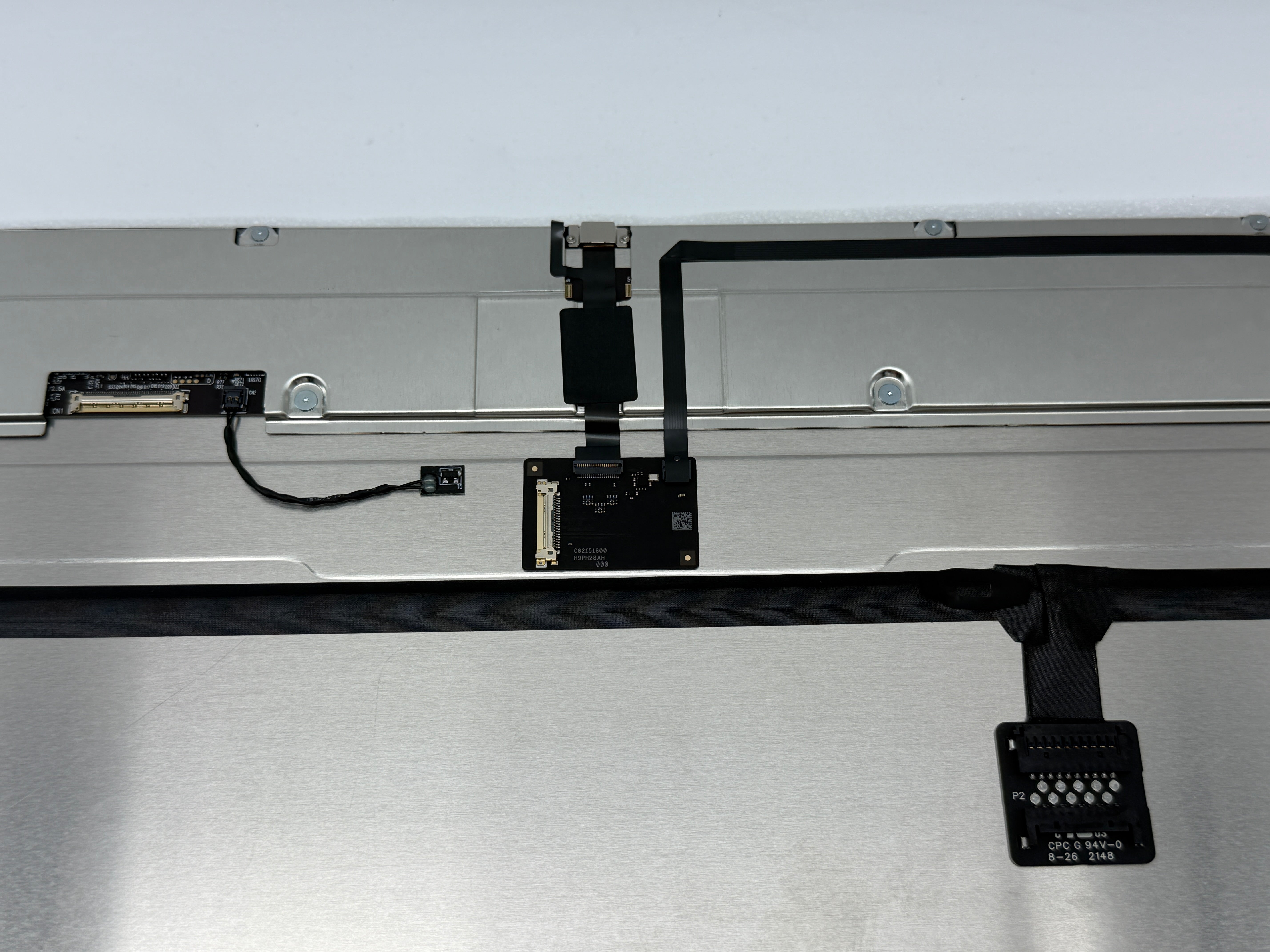 iMac 24" 4,5K M1 2021 A2438 A2439 Display Glas Silber Silver #D994