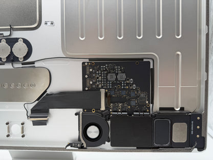 Apple iMac 24" 2021 A2438 Gehäuse Standfuß Lautsprecher Lüfter Silber #PSG10