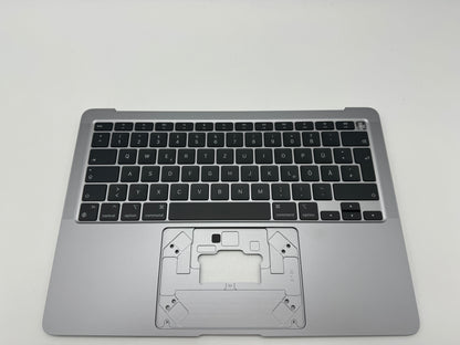 MacBook Air 13" 2020 A2337 Topcase Tastatur Akku QWERTZ Spacegrau Grau