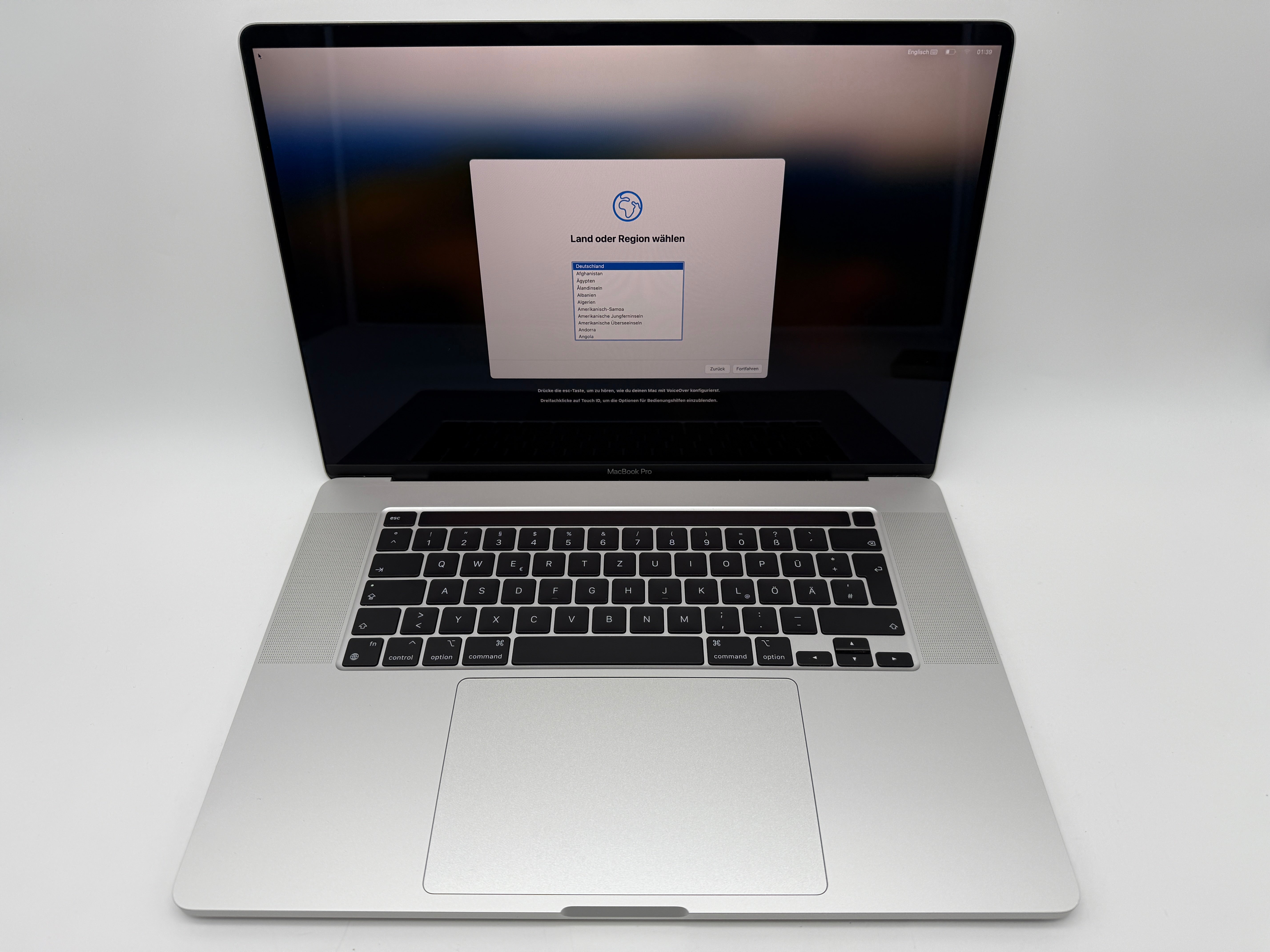 Macbook Pro 16" A2141 2019 2,4GHz i9 8-C 64GB 1TB 5500M 8GB #PS152