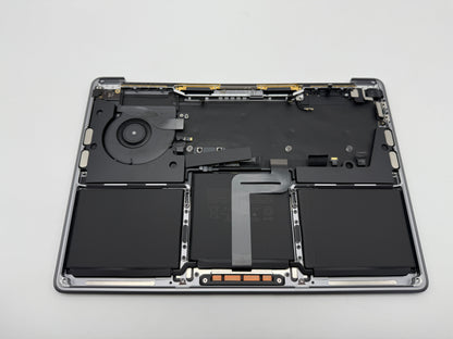Macbook Pro 13" 2020 A2338 M1 Topcase Akku Trackpad Tastatur Spacegrau #T780